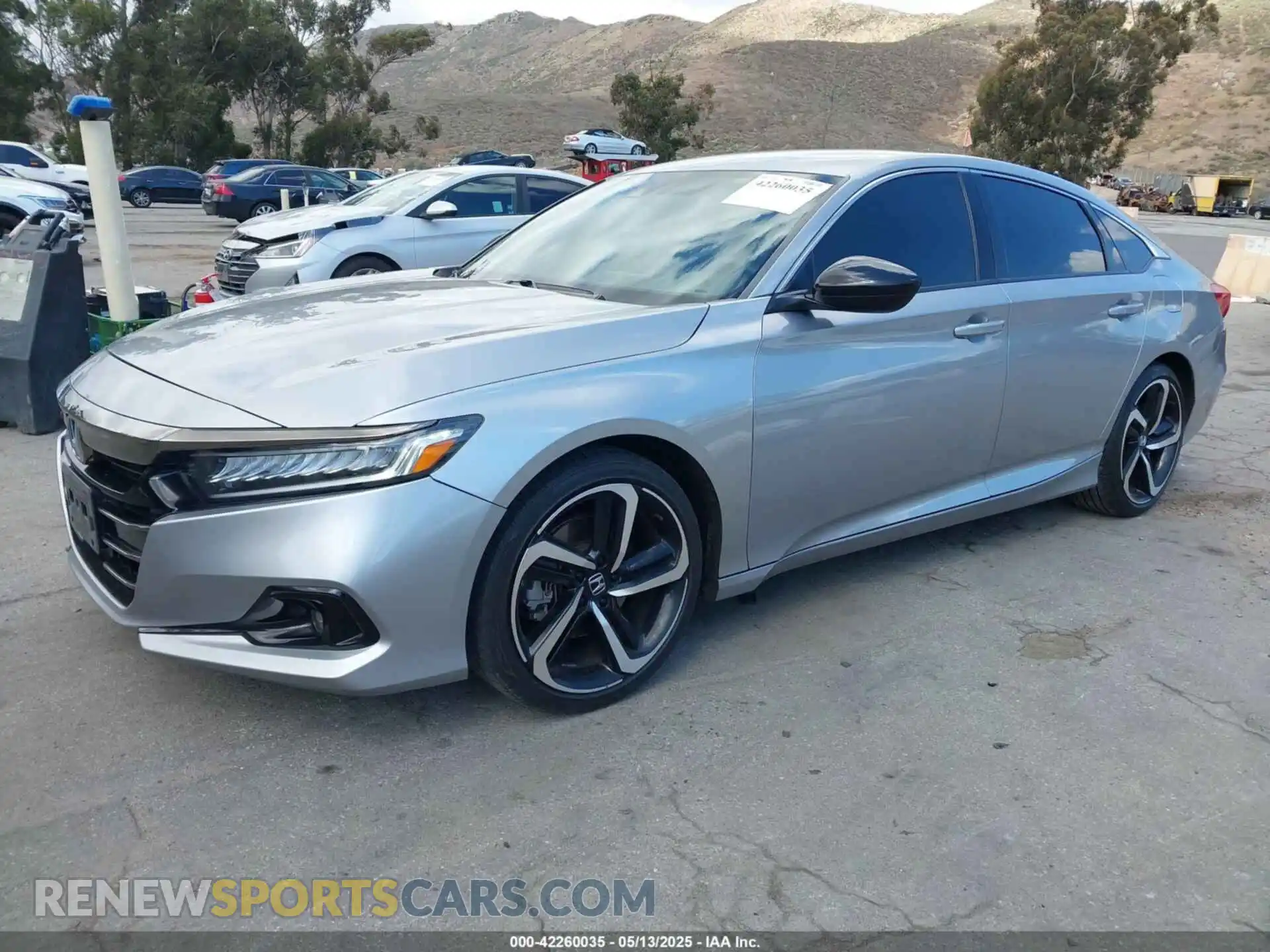 2 Photograph of a damaged car 1HGCV1F39MA020853 HONDA ACCORD 2021