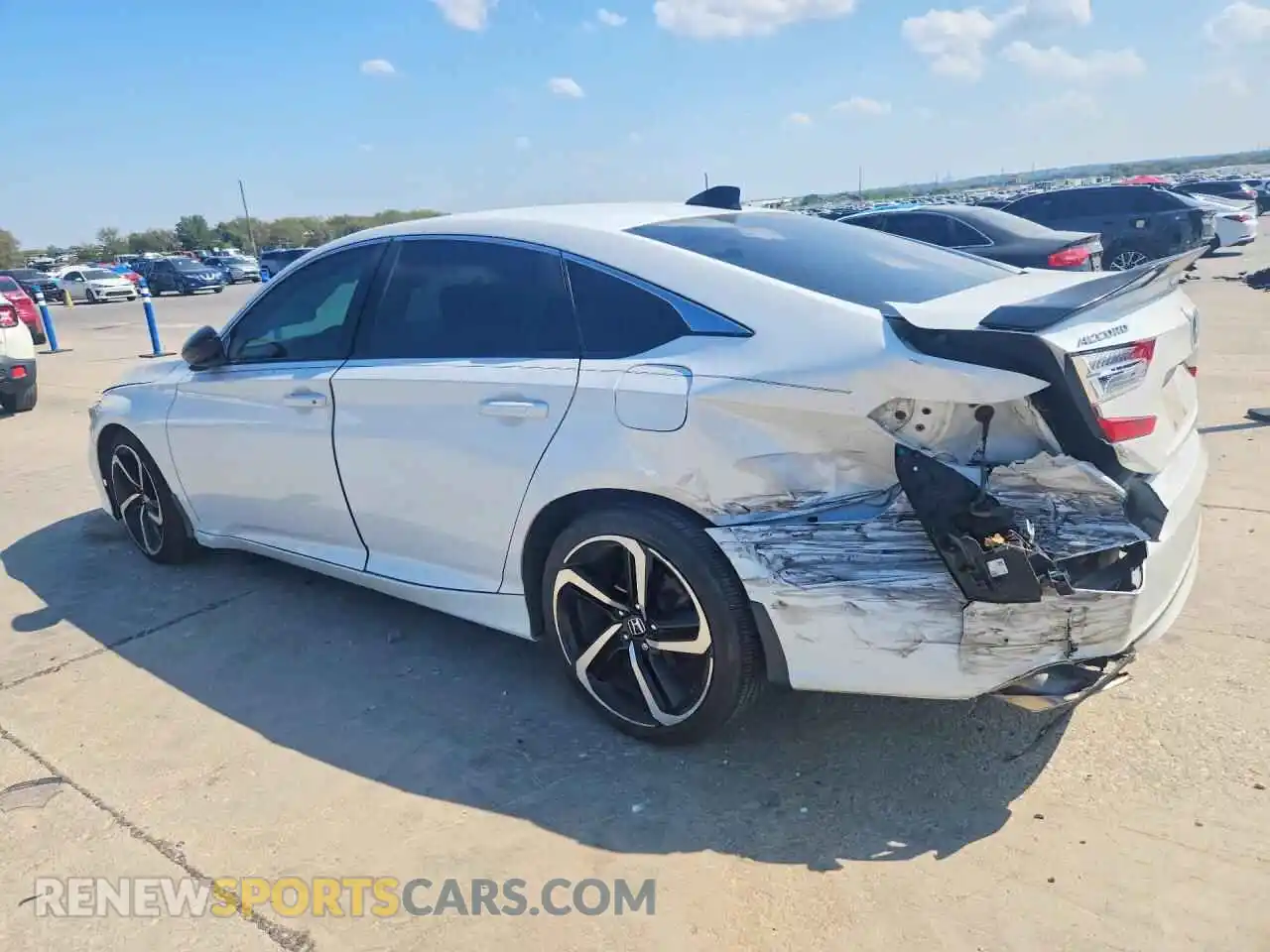 2 Photograph of a damaged car 1HGCV1F39MA021744 HONDA ACCORD 2021