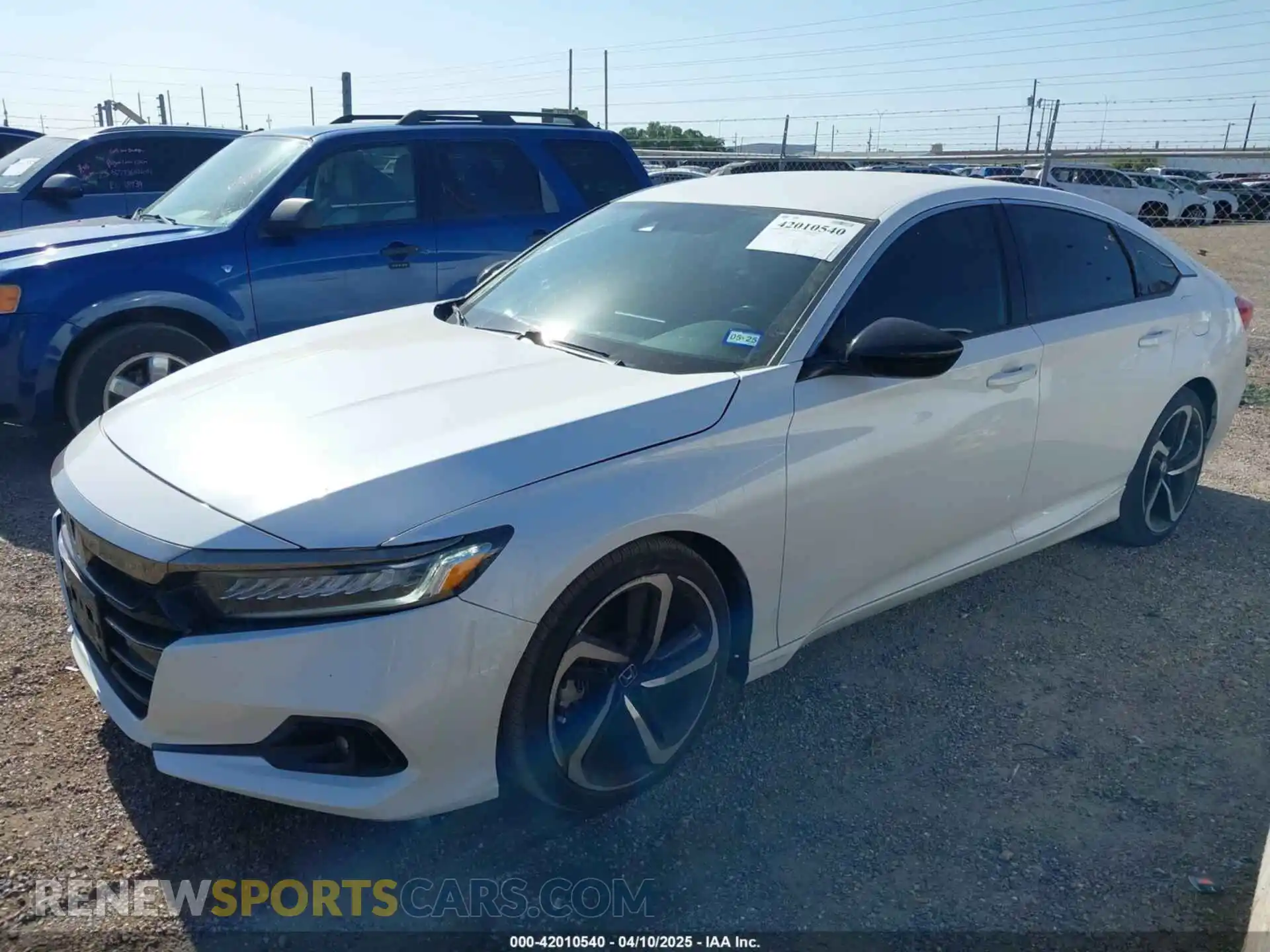2 Photograph of a damaged car 1HGCV1F39MA031058 HONDA ACCORD 2021