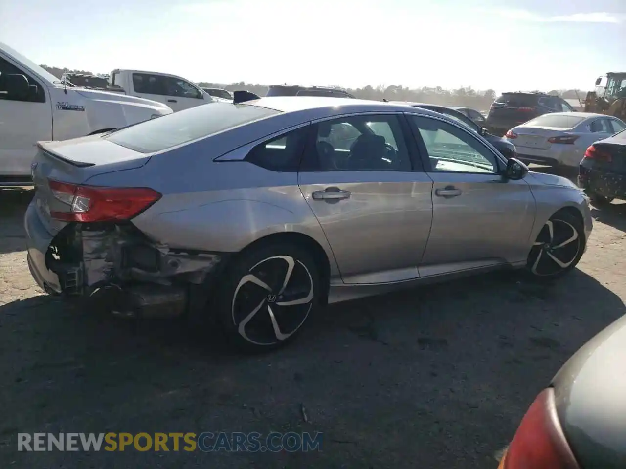 3 Photograph of a damaged car 1HGCV1F39MA072323 HONDA ACCORD 2021