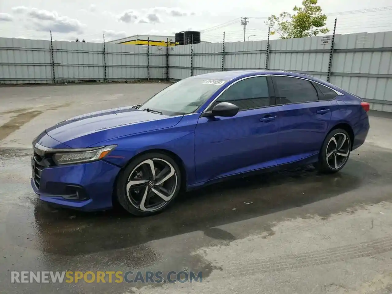 1 Photograph of a damaged car 1HGCV1F39MA075190 HONDA ACCORD 2021
