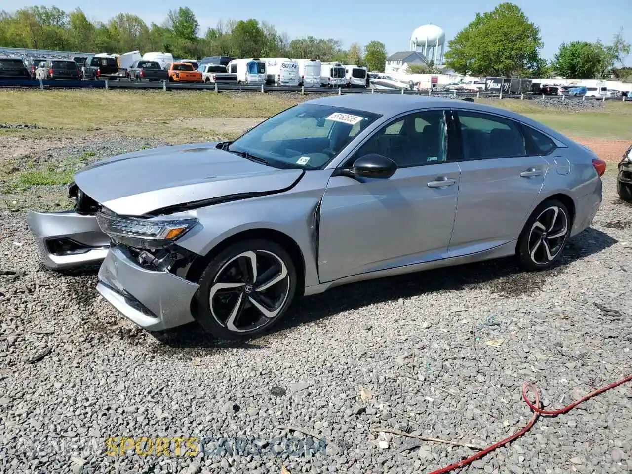 1 Photograph of a damaged car 1HGCV1F39MA096072 HONDA ACCORD 2021