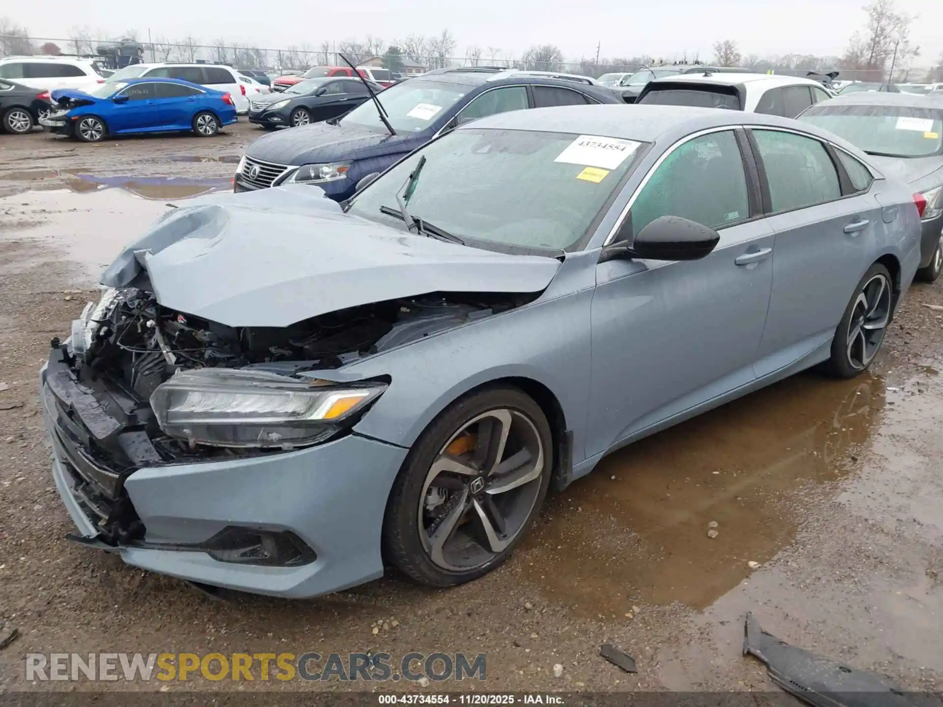 2 Photograph of a damaged car 1HGCV1F39MA098033 HONDA ACCORD 2021