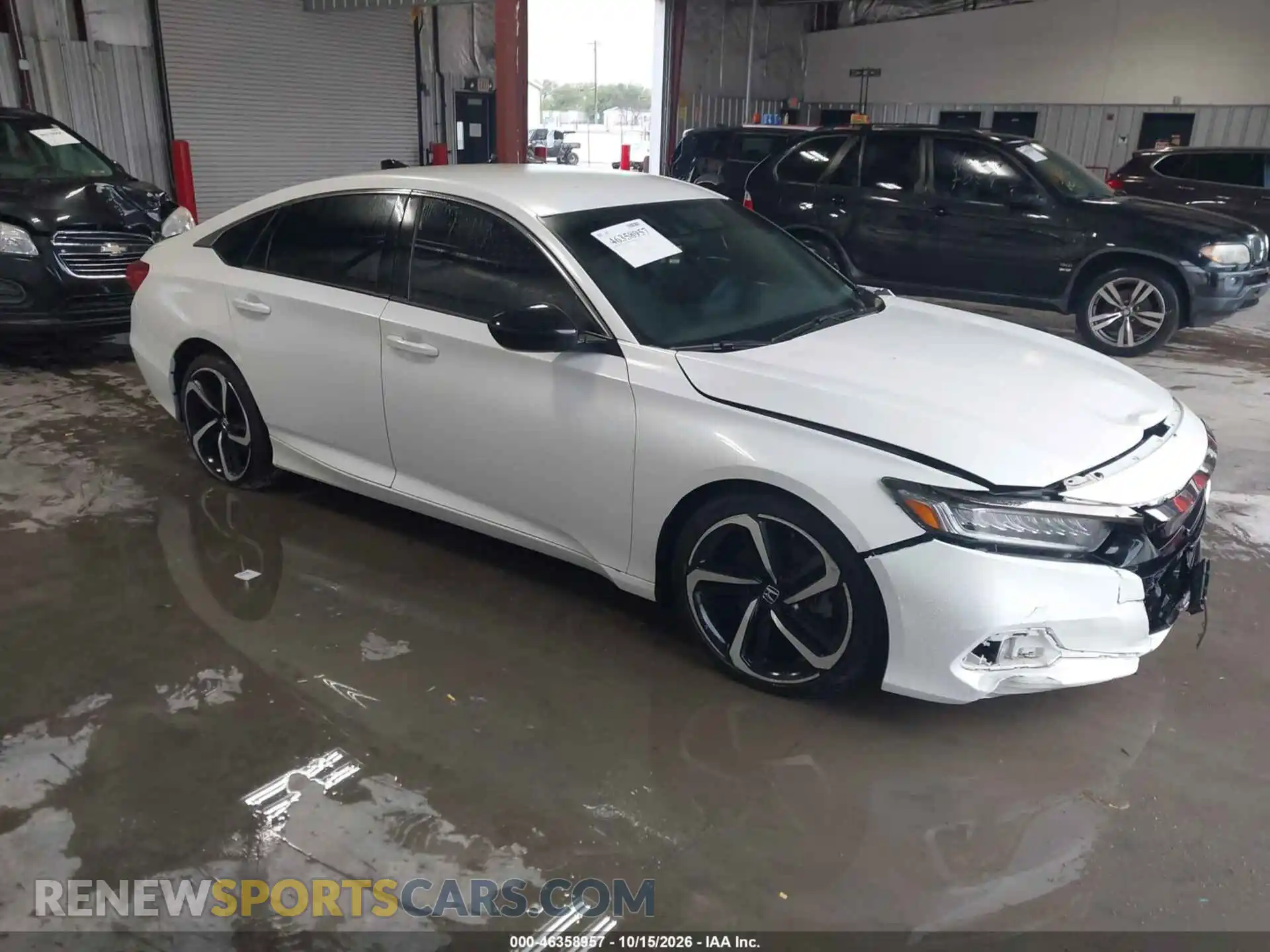 1 Photograph of a damaged car 1HGCV1F39MA098453 HONDA ACCORD 2021