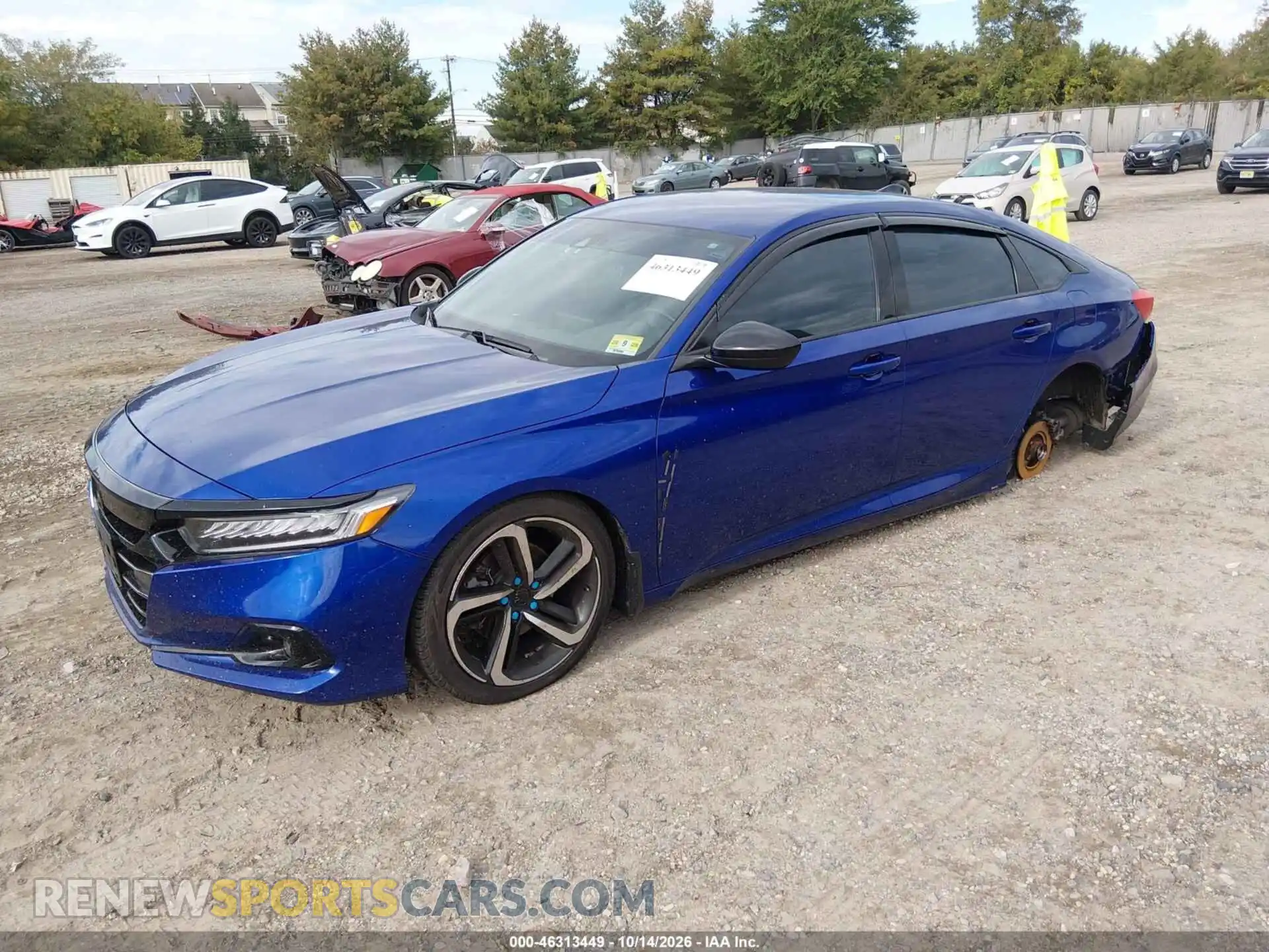 2 Photograph of a damaged car 1HGCV1F39MA124551 HONDA ACCORD 2021