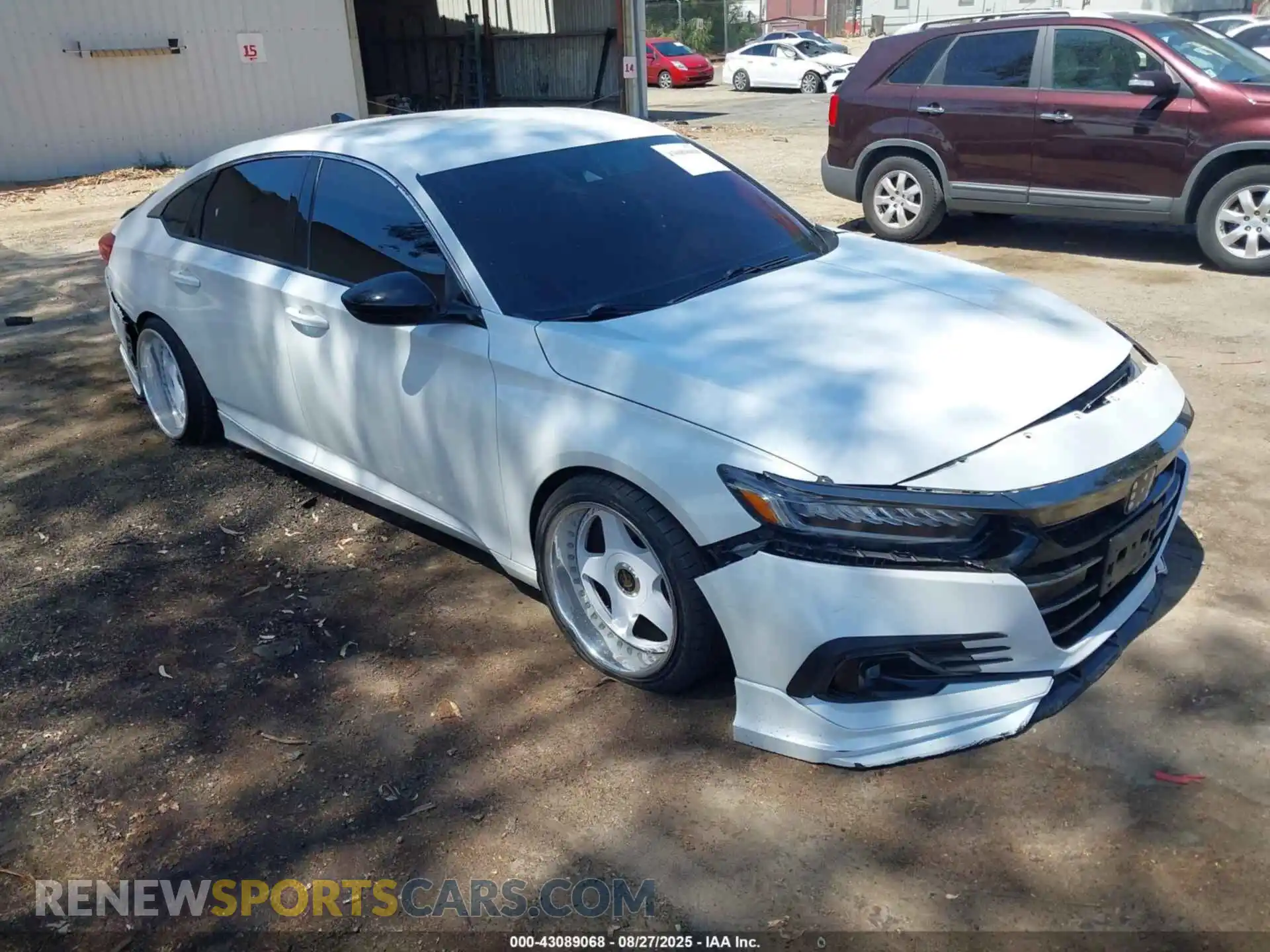 1 Photograph of a damaged car 1HGCV1F3XMA009408 HONDA ACCORD 2021
