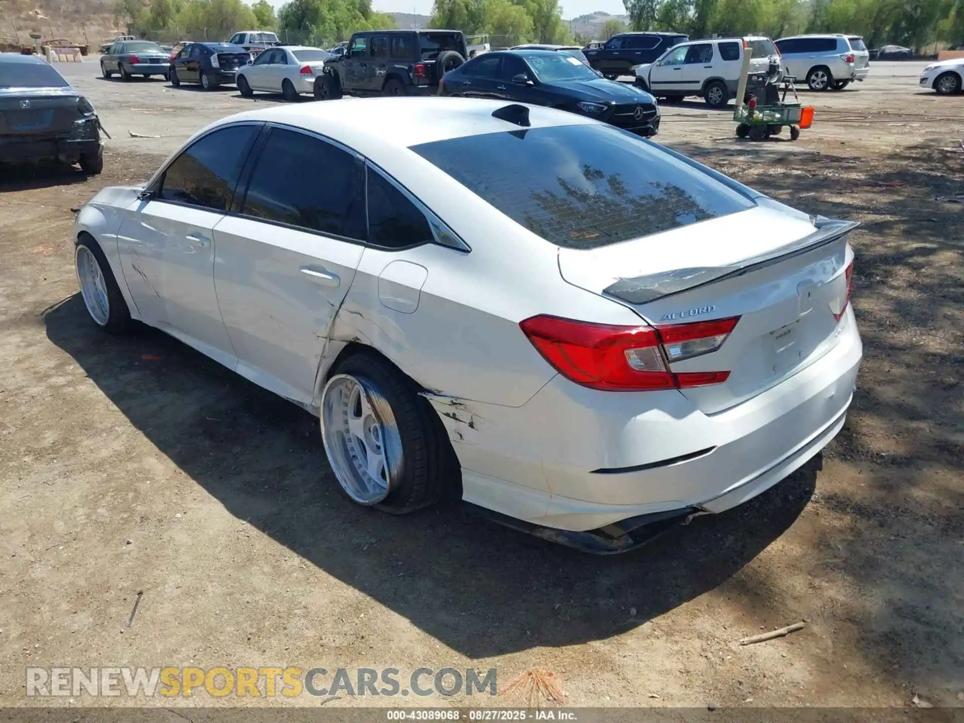 3 Photograph of a damaged car 1HGCV1F3XMA009408 HONDA ACCORD 2021