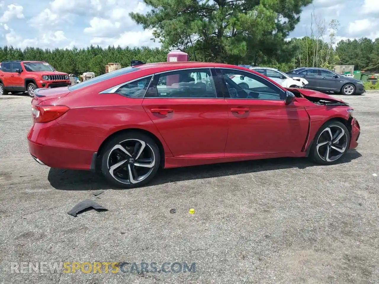 3 Photograph of a damaged car 1HGCV1F3XMA026273 HONDA ACCORD 2021