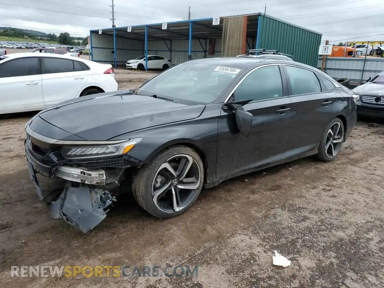 1 Photograph of a damaged car 1HGCV1F3XMA030193 HONDA ACCORD 2021