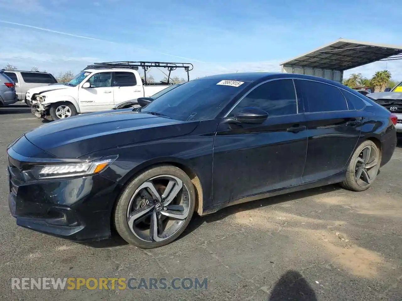 1 fotografías del automóvil dañado 1HGCV1F3XMA030209 HONDA ACCORD 2021