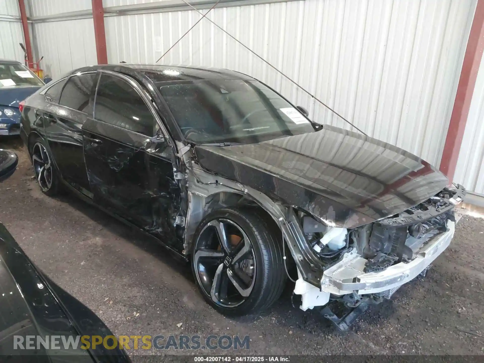 1 Photograph of a damaged car 1HGCV1F3XMA032820 HONDA ACCORD 2021