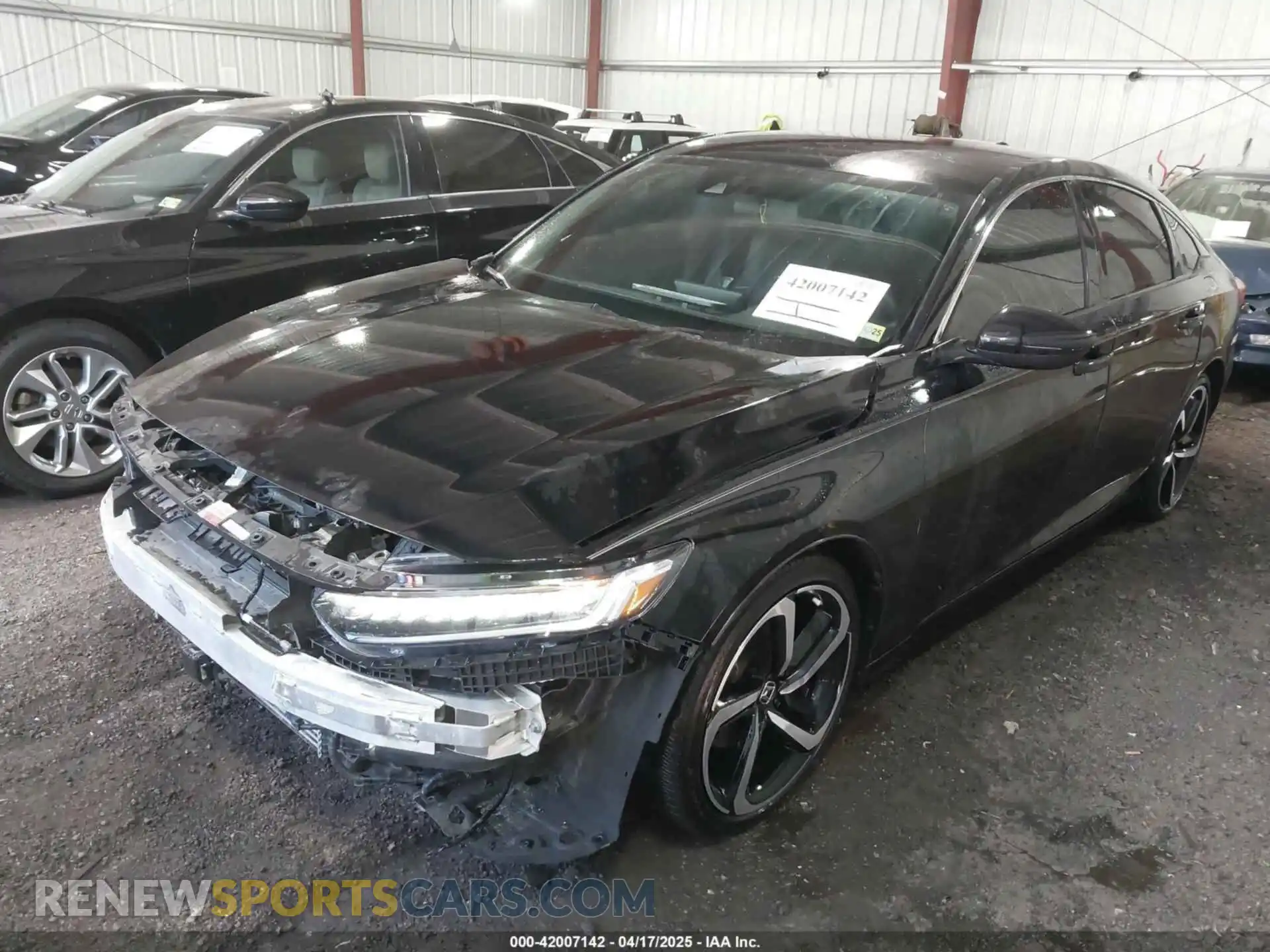 2 Photograph of a damaged car 1HGCV1F3XMA032820 HONDA ACCORD 2021