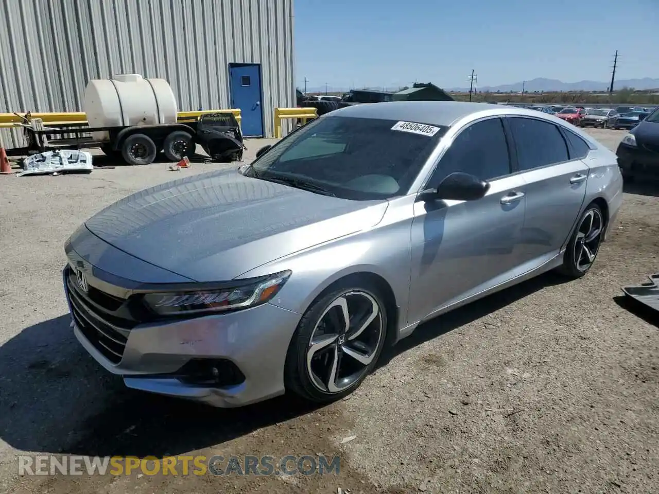 1 Photograph of a damaged car 1HGCV1F3XMA034289 HONDA ACCORD 2021
