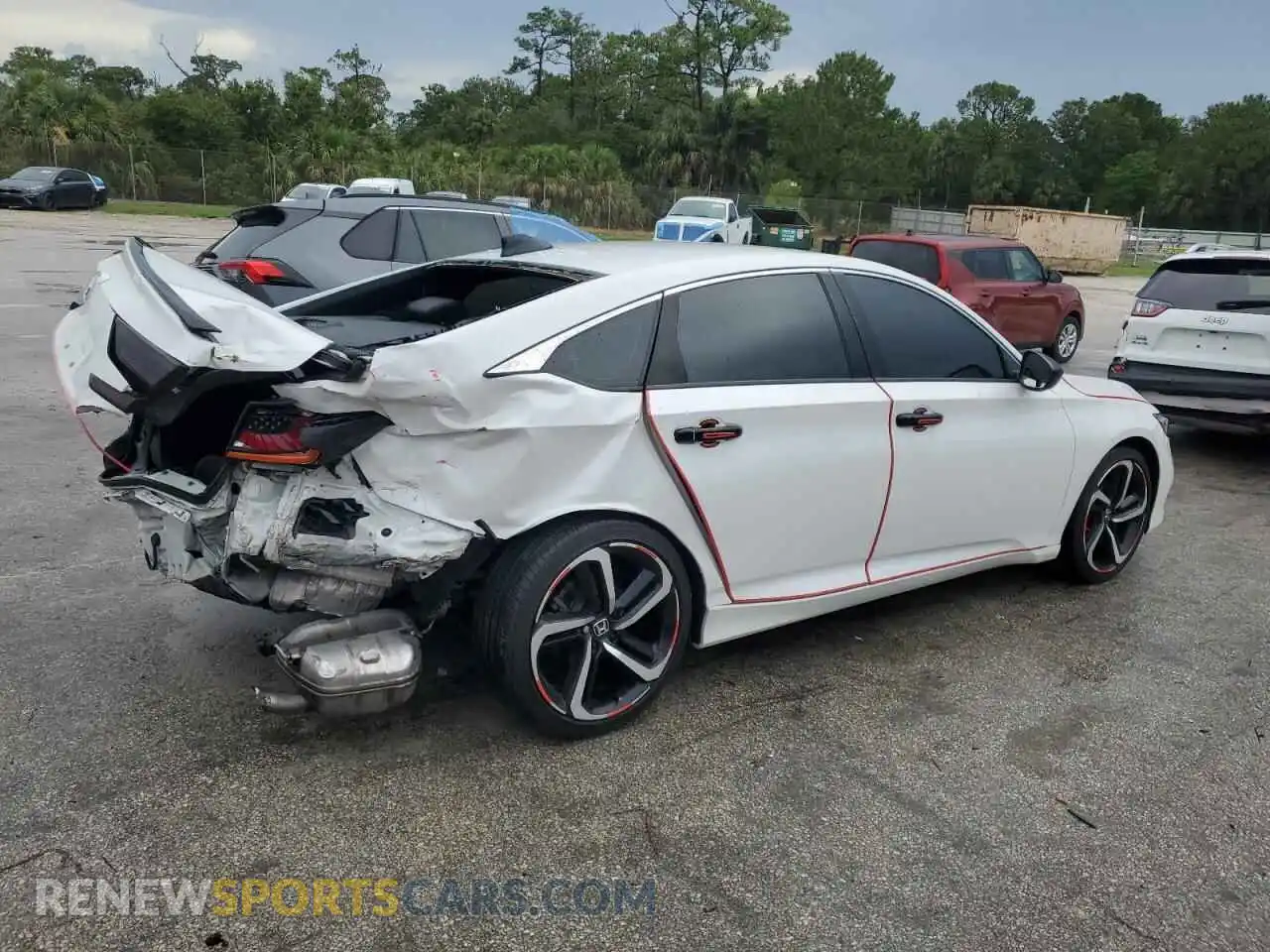 3 Photograph of a damaged car 1HGCV1F3XMA044952 HONDA ACCORD 2021