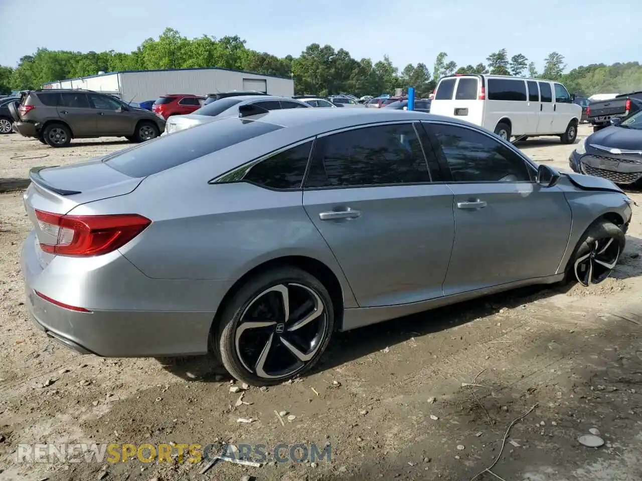 3 Photograph of a damaged car 1HGCV1F3XMA045194 HONDA ACCORD 2021