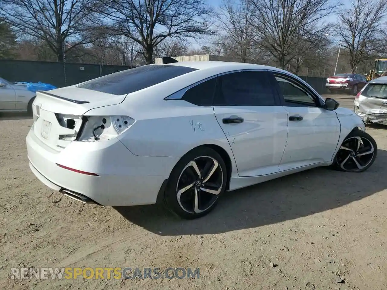 3 Photograph of a damaged car 1HGCV1F3XMA060133 HONDA ACCORD 2021