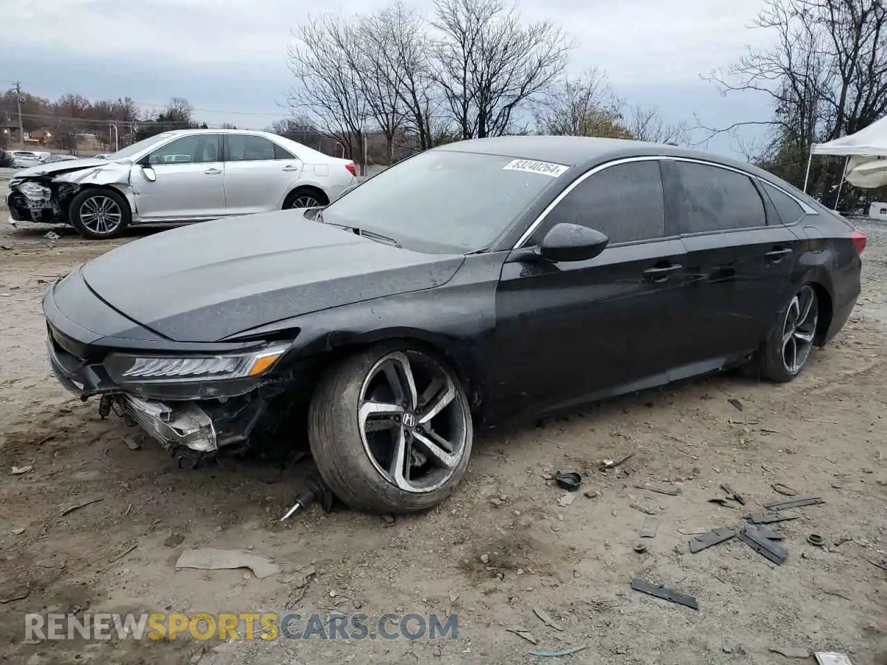1 Photograph of a damaged car 1HGCV1F3XMA073884 HONDA ACCORD 2021