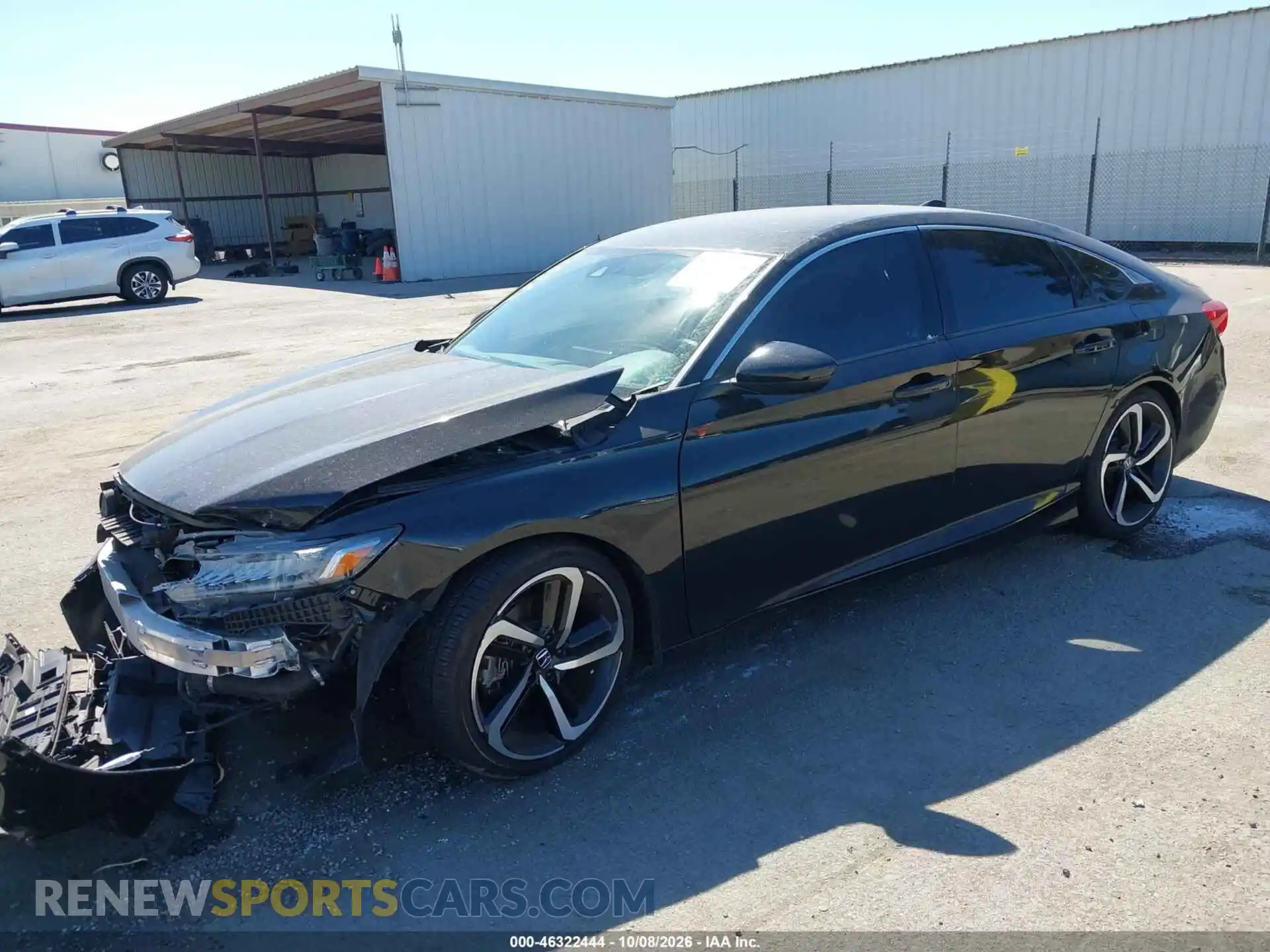 2 Фотография поврежденного автомобиля 1HGCV1F3XMA076736 HONDA ACCORD 2021