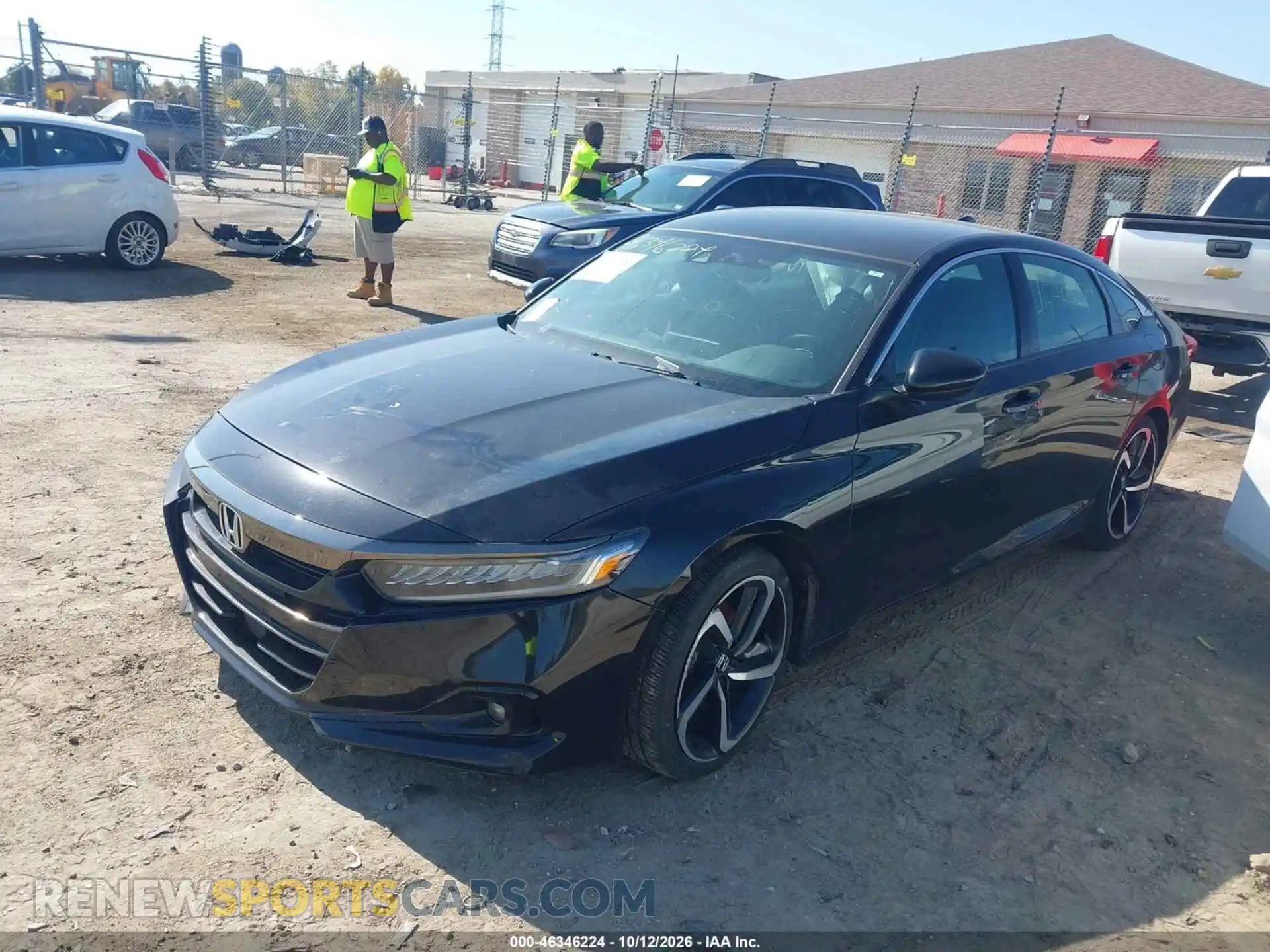 2 fotografías del automóvil dañado 1HGCV1F3XMA078194 HONDA ACCORD 2021