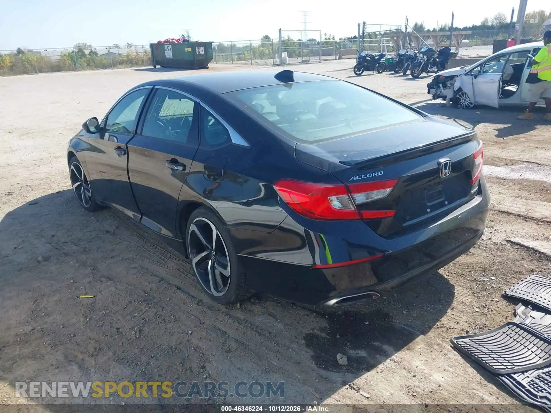 3 fotografías del automóvil dañado 1HGCV1F3XMA078194 HONDA ACCORD 2021