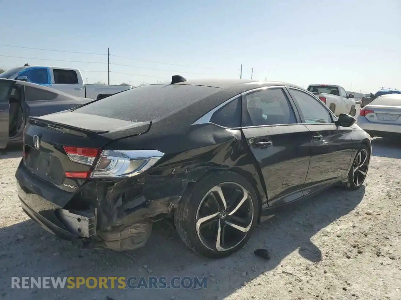 3 Фотография поврежденного автомобиля 1HGCV1F3XMA090992 HONDA ACCORD 2021