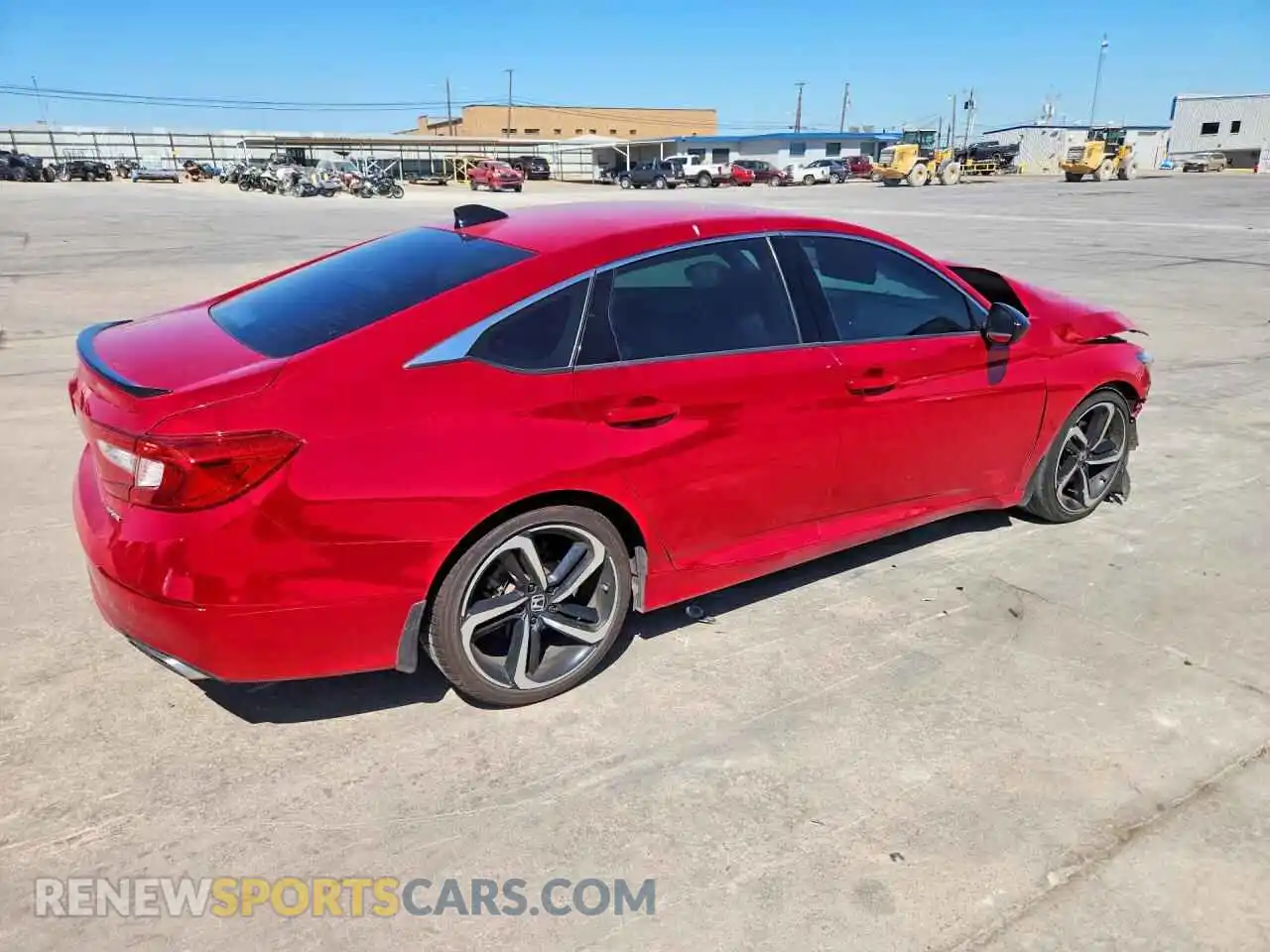 3 Photograph of a damaged car 1HGCV1F3XMA098848 HONDA ACCORD 2021