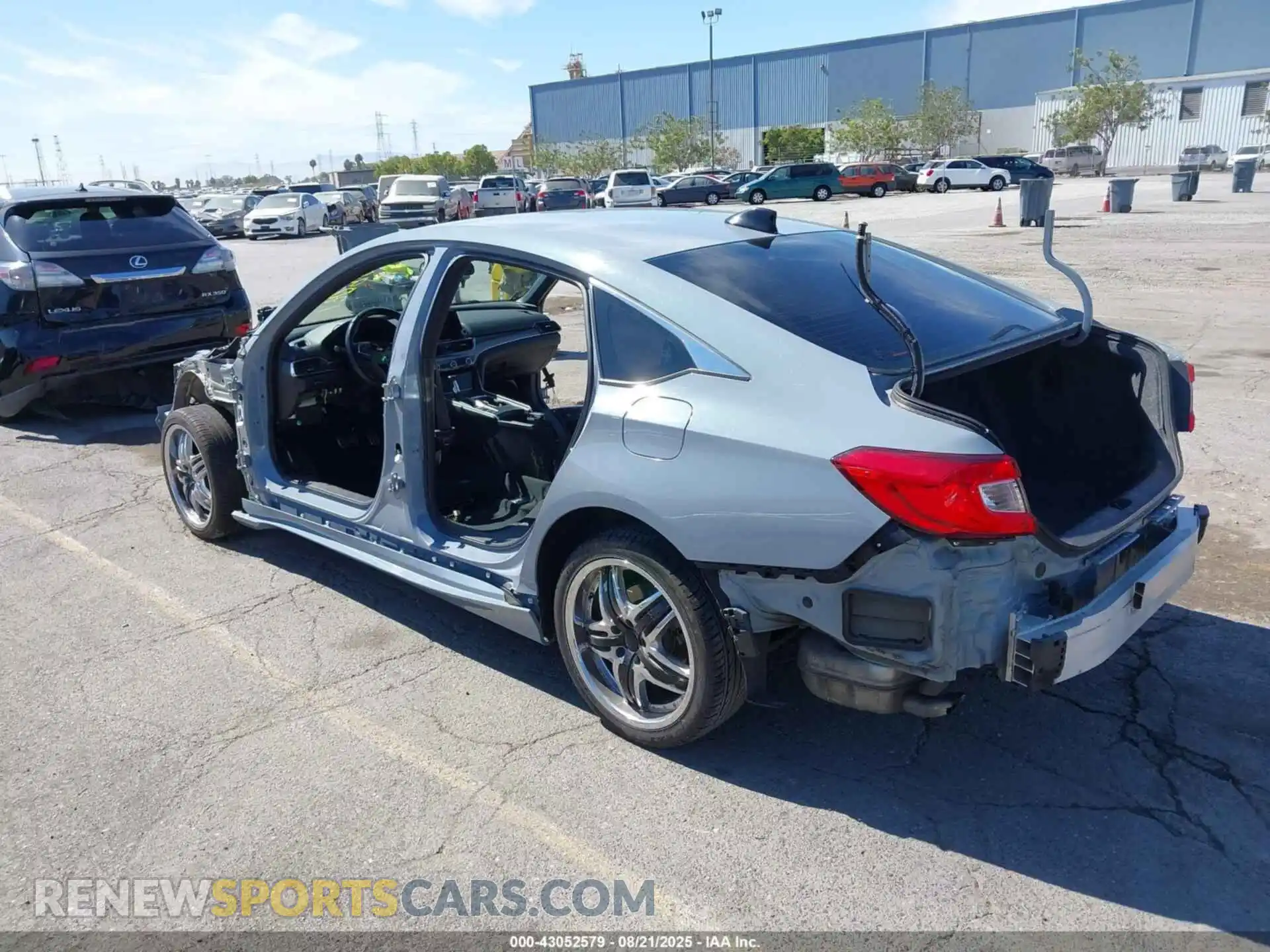 3 Photograph of a damaged car 1HGCV1F3XMA100338 HONDA ACCORD 2021