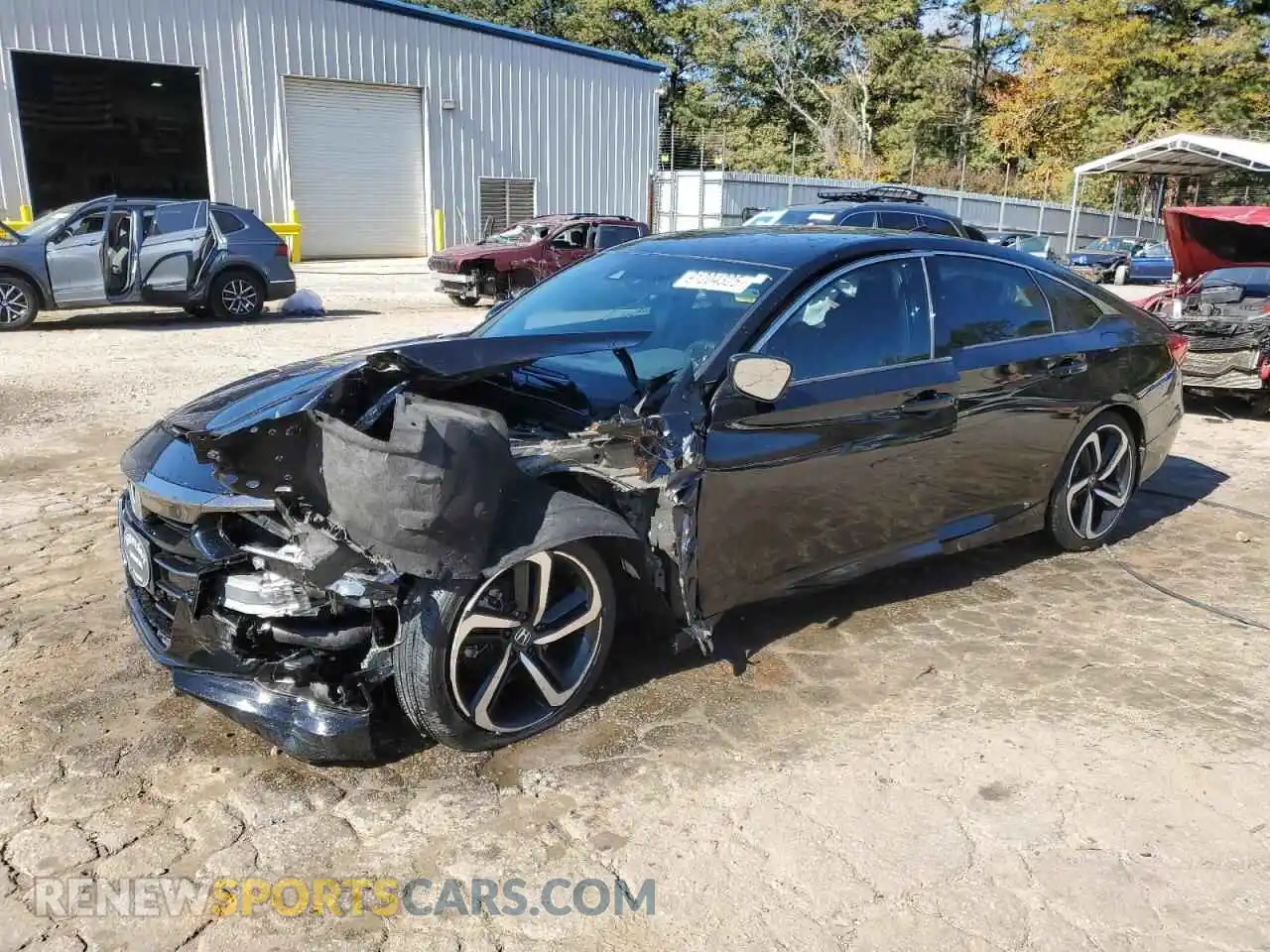 1 Photograph of a damaged car 1HGCV1F3XMA110559 HONDA ACCORD 2021