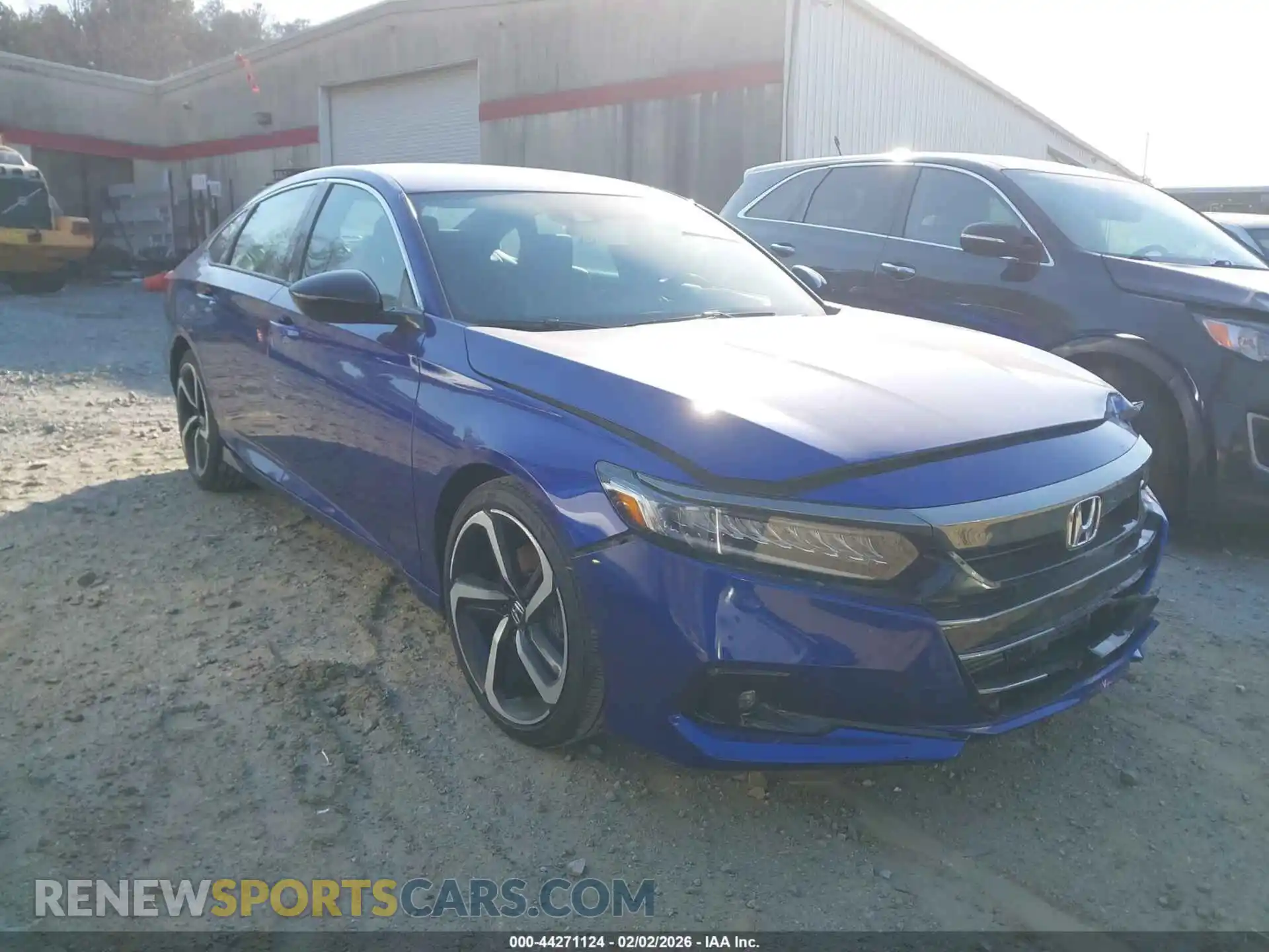 1 Photograph of a damaged car 1HGCV1F3XMA112702 HONDA ACCORD 2021