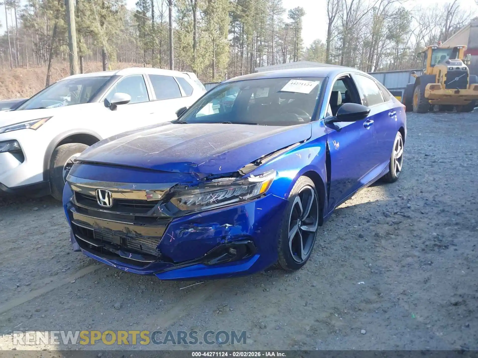 2 Photograph of a damaged car 1HGCV1F3XMA112702 HONDA ACCORD 2021