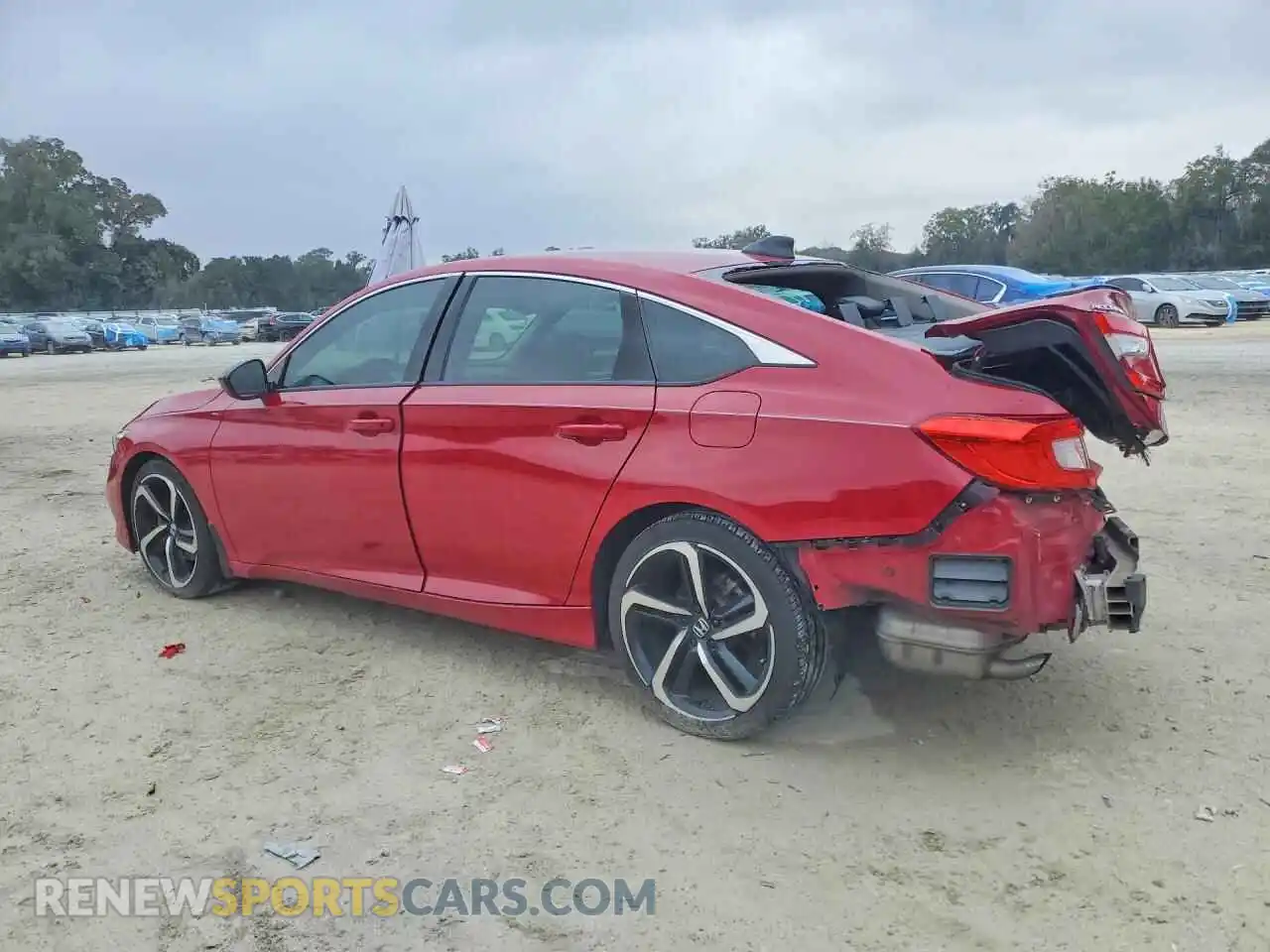 2 Photograph of a damaged car 1HGCV1F40MA023374 HONDA ACCORD 2021