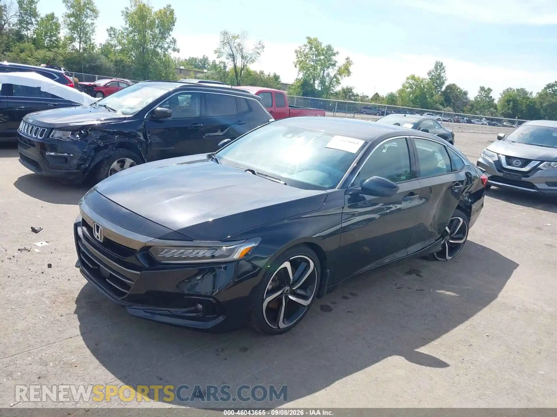 2 Photograph of a damaged car 1HGCV1F40MA024637 HONDA ACCORD 2021