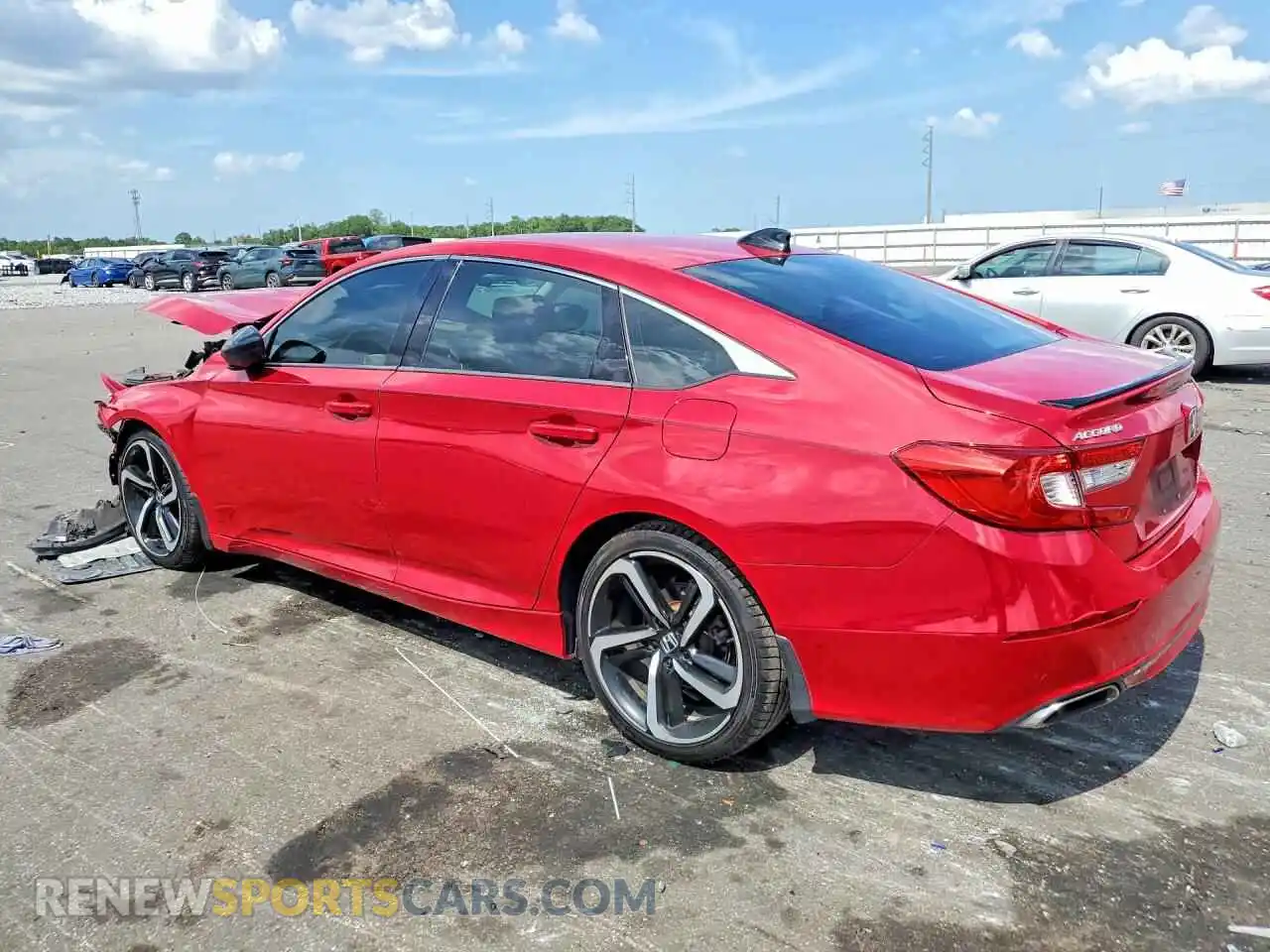 2 fotografías del automóvil dañado 1HGCV1F40MA027294 HONDA ACCORD 2021