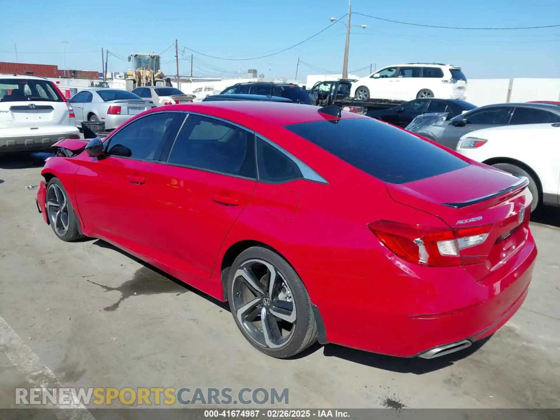 3 Photograph of a damaged car 1HGCV1F40MA032169 HONDA ACCORD 2021