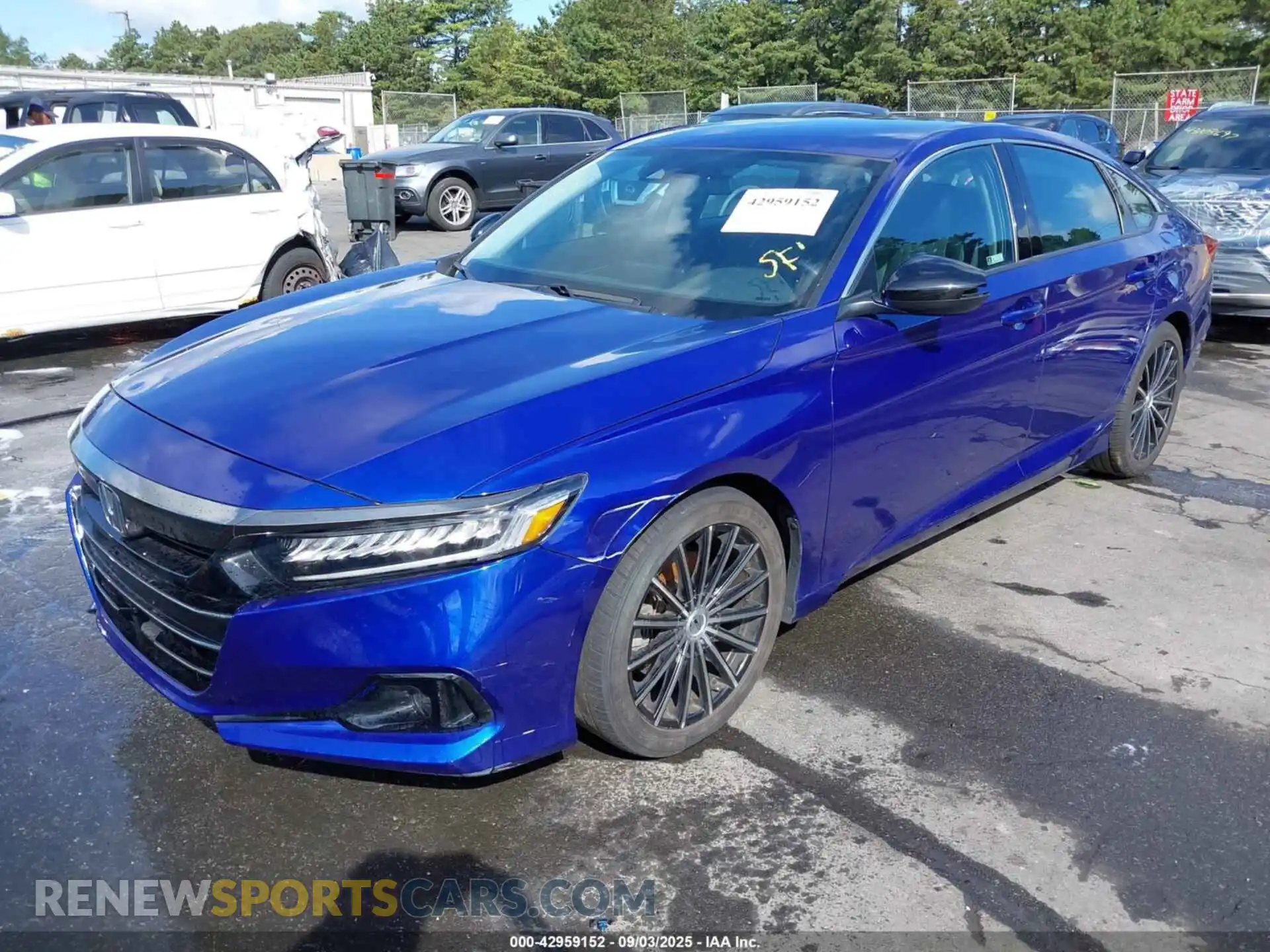 2 Photograph of a damaged car 1HGCV1F40MA040112 HONDA ACCORD 2021