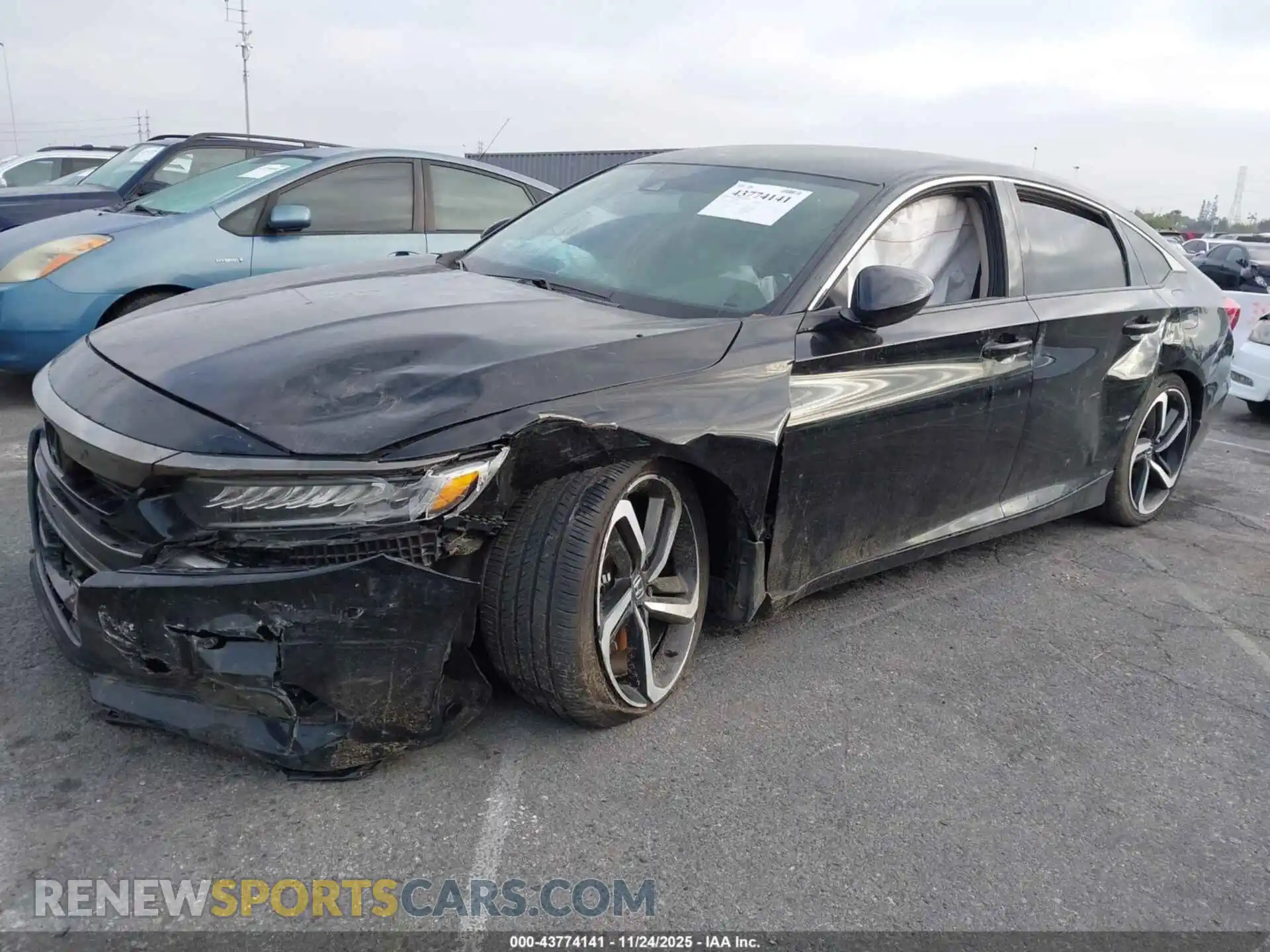 2 Photograph of a damaged car 1HGCV1F40MA101944 HONDA ACCORD 2021
