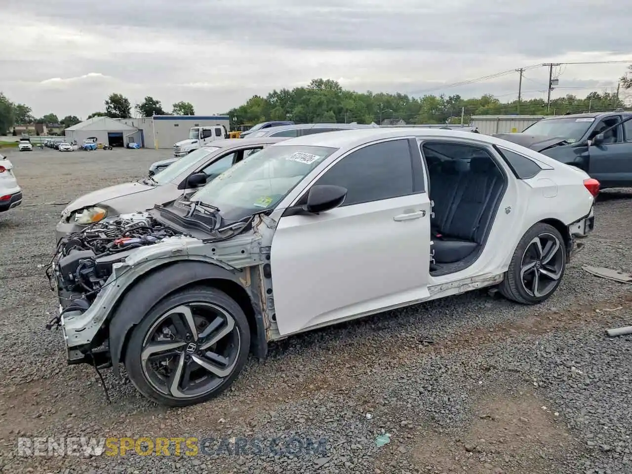 1 fotografías del automóvil dañado 1HGCV1F40MA108232 HONDA ACCORD 2021