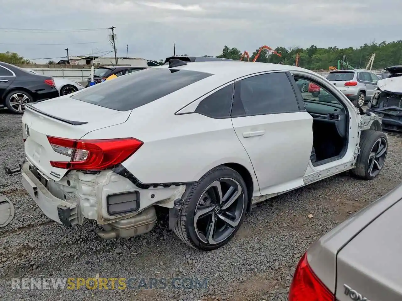 3 fotografías del automóvil dañado 1HGCV1F40MA108232 HONDA ACCORD 2021