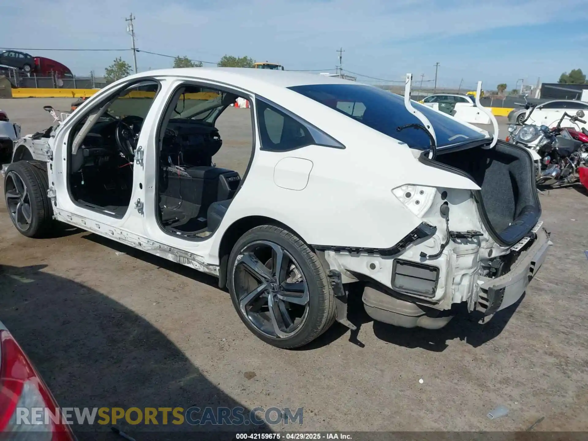 3 Photograph of a damaged car 1HGCV1F41MA009581 HONDA ACCORD 2021