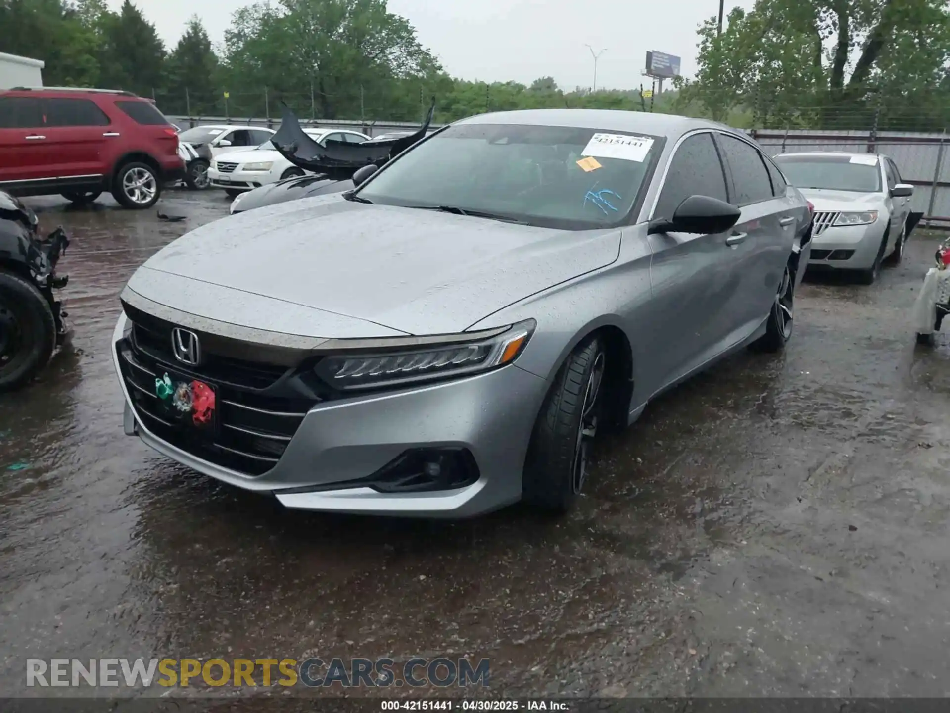 2 Photograph of a damaged car 1HGCV1F41MA012268 HONDA ACCORD 2021