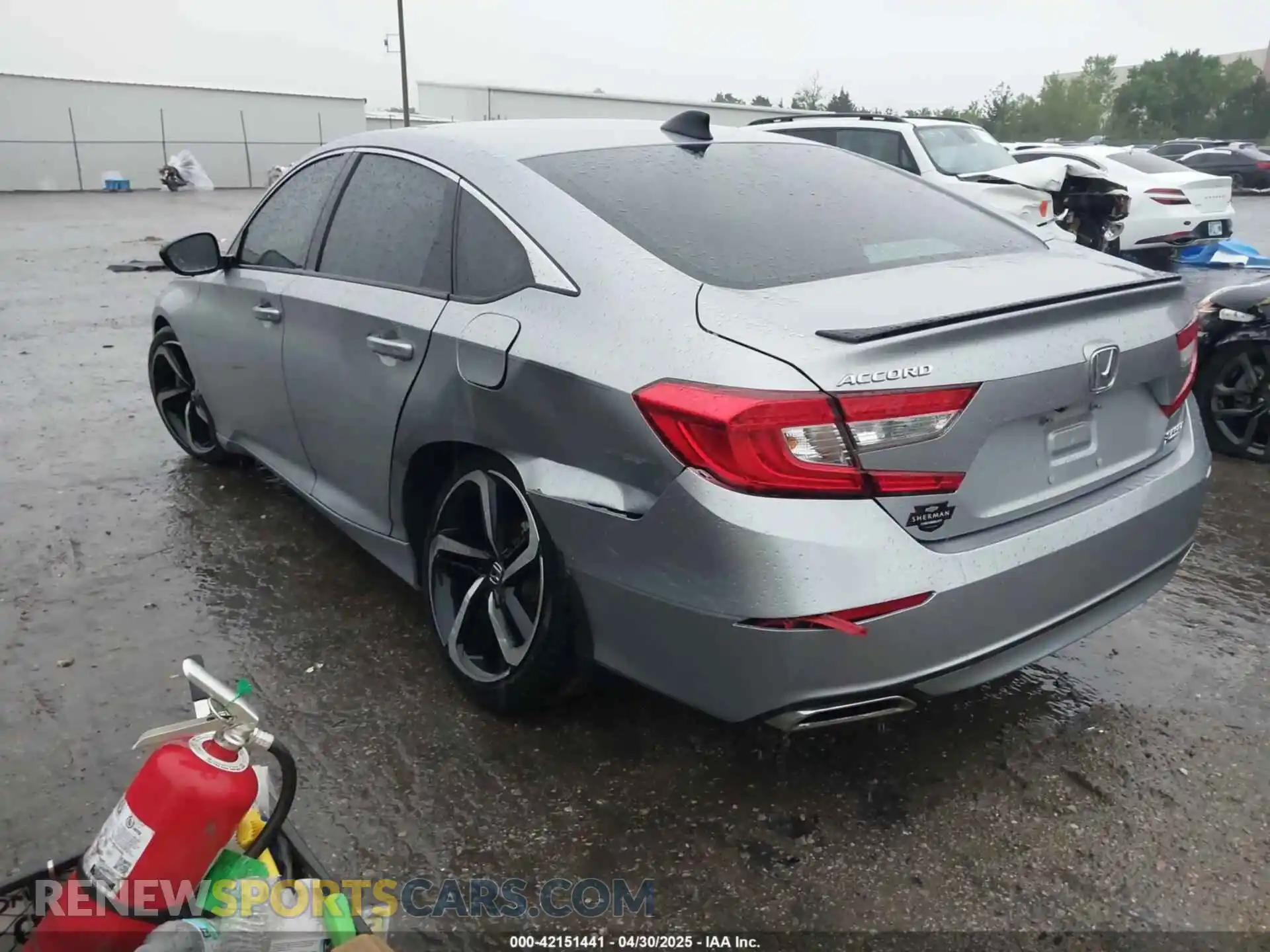3 Photograph of a damaged car 1HGCV1F41MA012268 HONDA ACCORD 2021