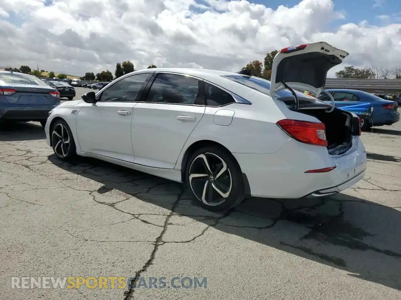 2 Photograph of a damaged car 1HGCV1F41MA025263 HONDA ACCORD 2021