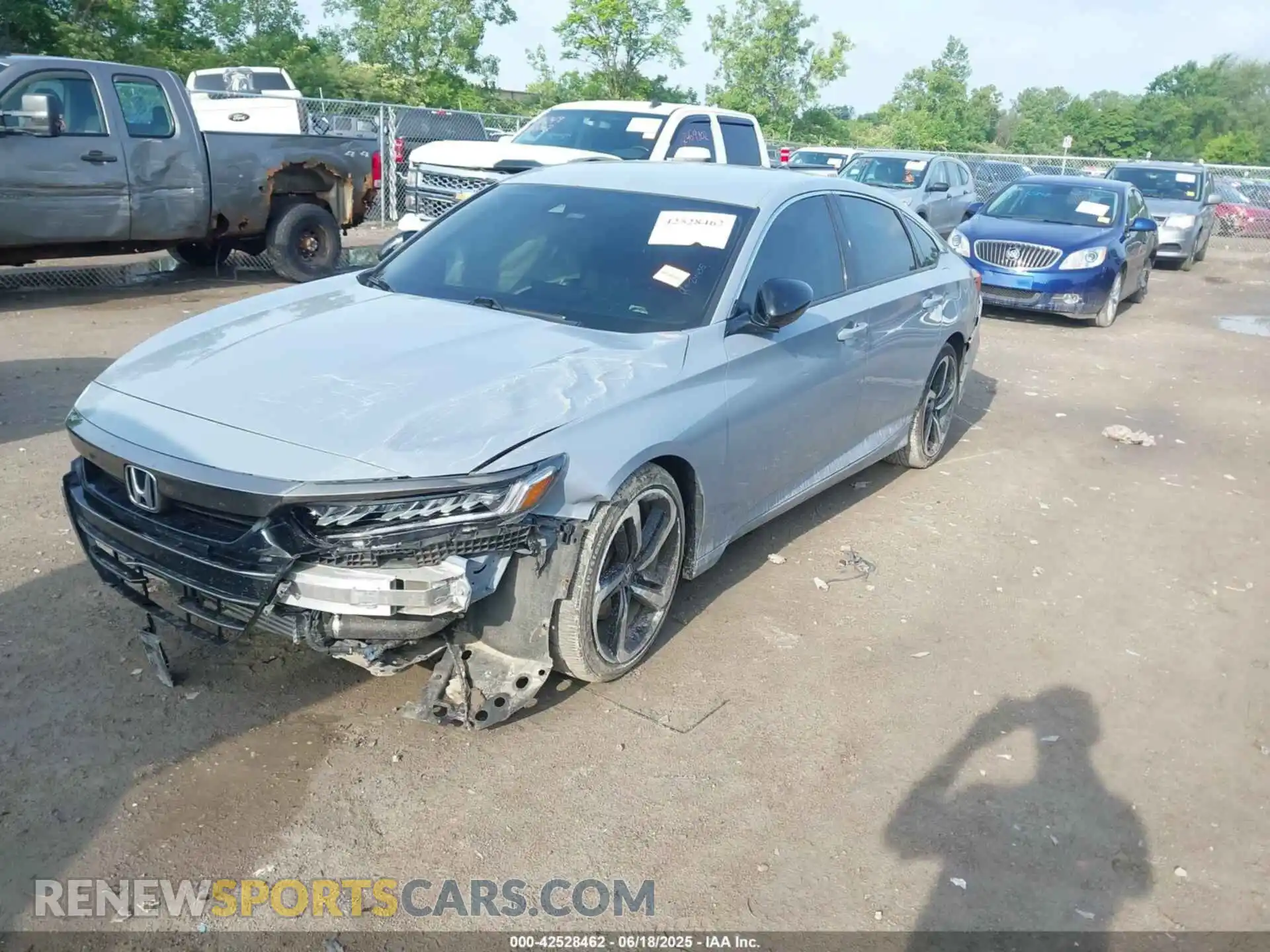 2 Photograph of a damaged car 1HGCV1F41MA027983 HONDA ACCORD 2021
