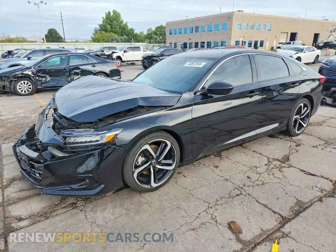 1 Фотография поврежденного автомобиля 1HGCV1F41MA028745 HONDA ACCORD 2021