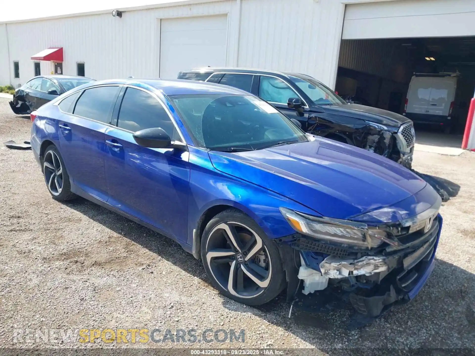 1 Photograph of a damaged car 1HGCV1F41MA048803 HONDA ACCORD 2021