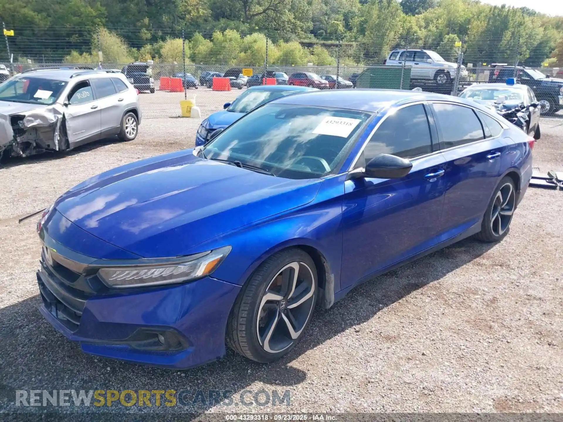 2 Photograph of a damaged car 1HGCV1F41MA048803 HONDA ACCORD 2021