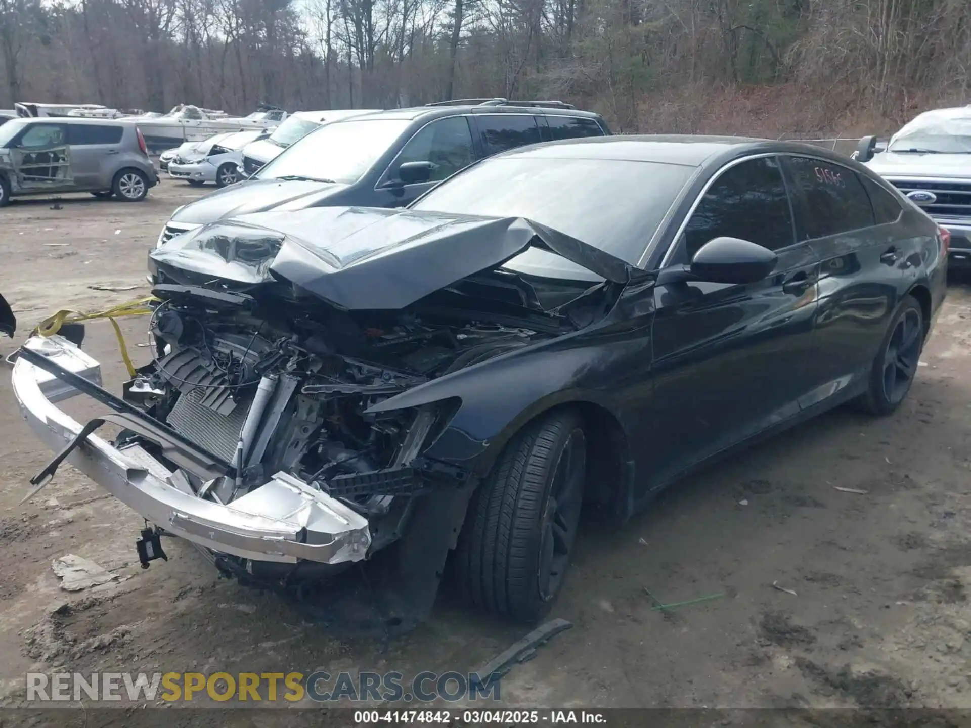 2 Photograph of a damaged car 1HGCV1F41MA063754 HONDA ACCORD 2021