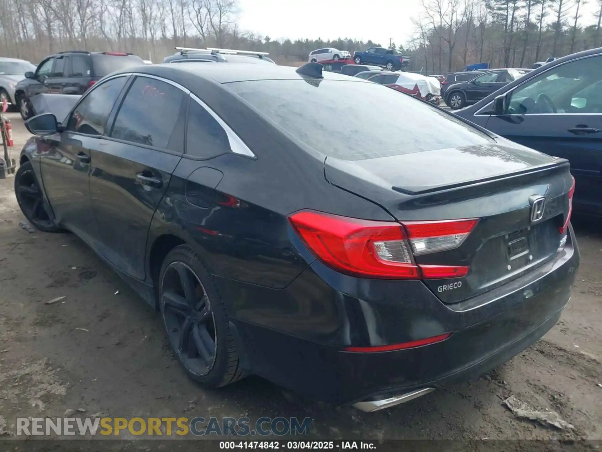 3 Photograph of a damaged car 1HGCV1F41MA063754 HONDA ACCORD 2021
