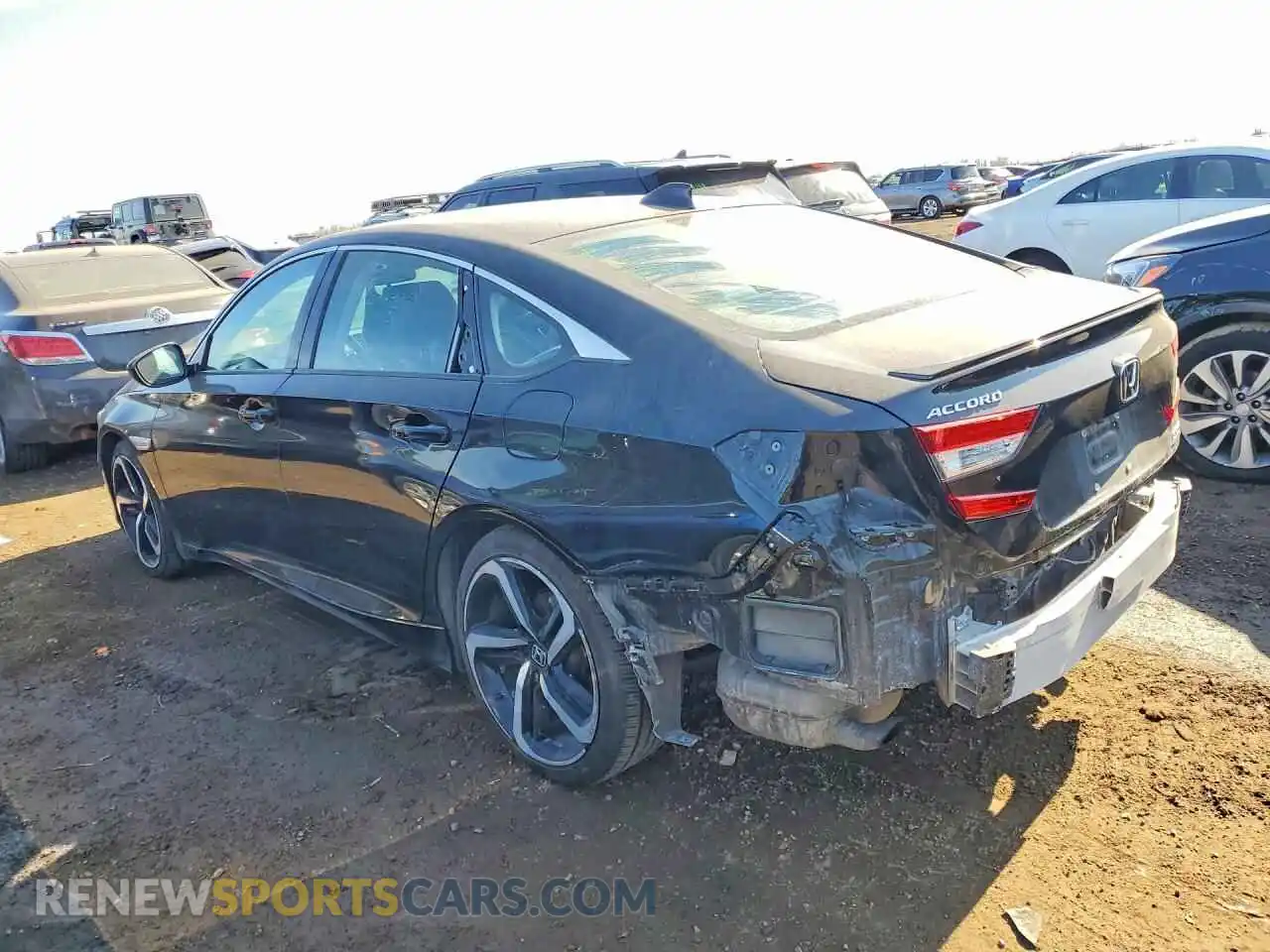 2 Photograph of a damaged car 1HGCV1F41MA072681 HONDA ACCORD 2021