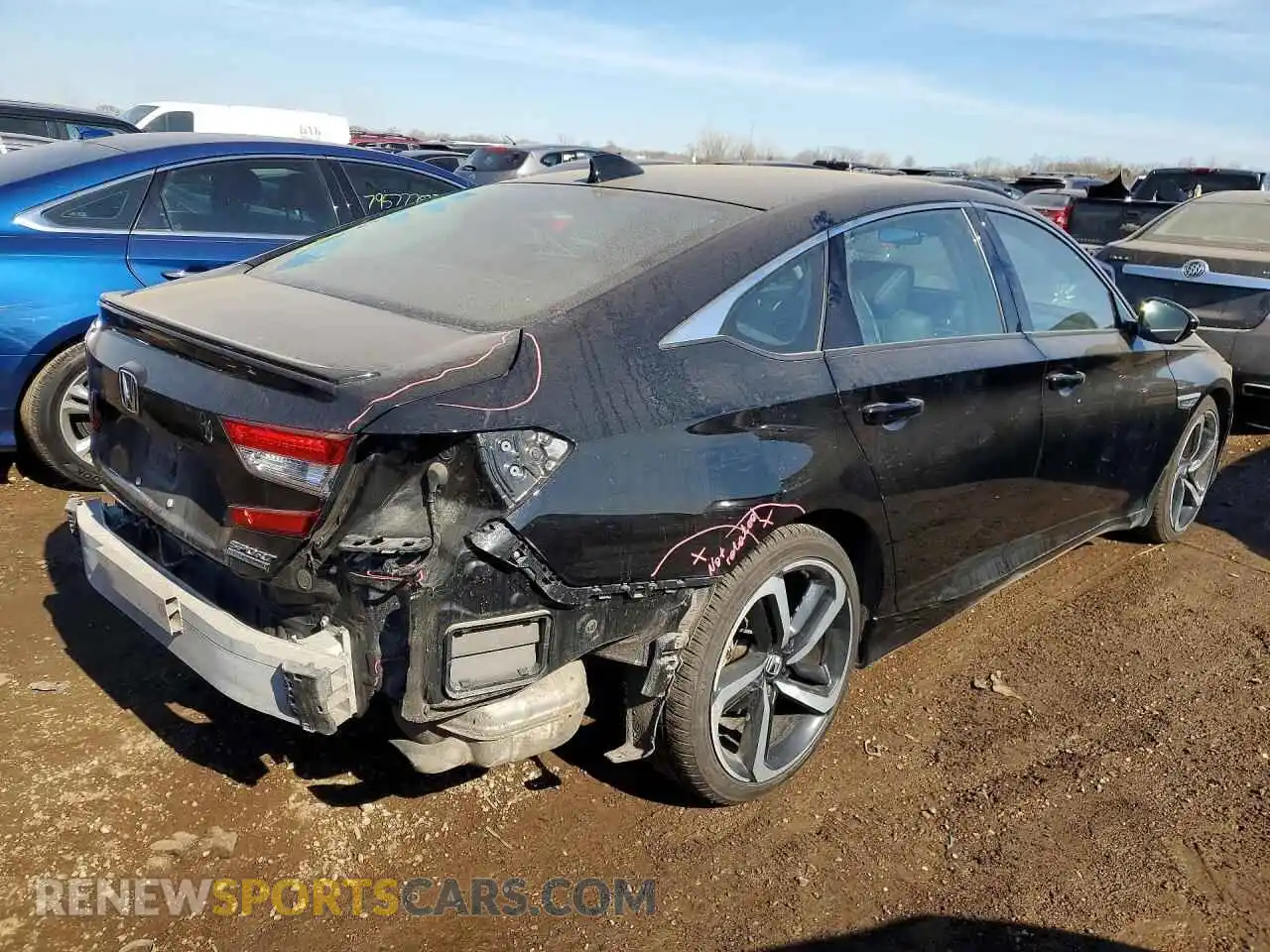 3 Photograph of a damaged car 1HGCV1F41MA072681 HONDA ACCORD 2021